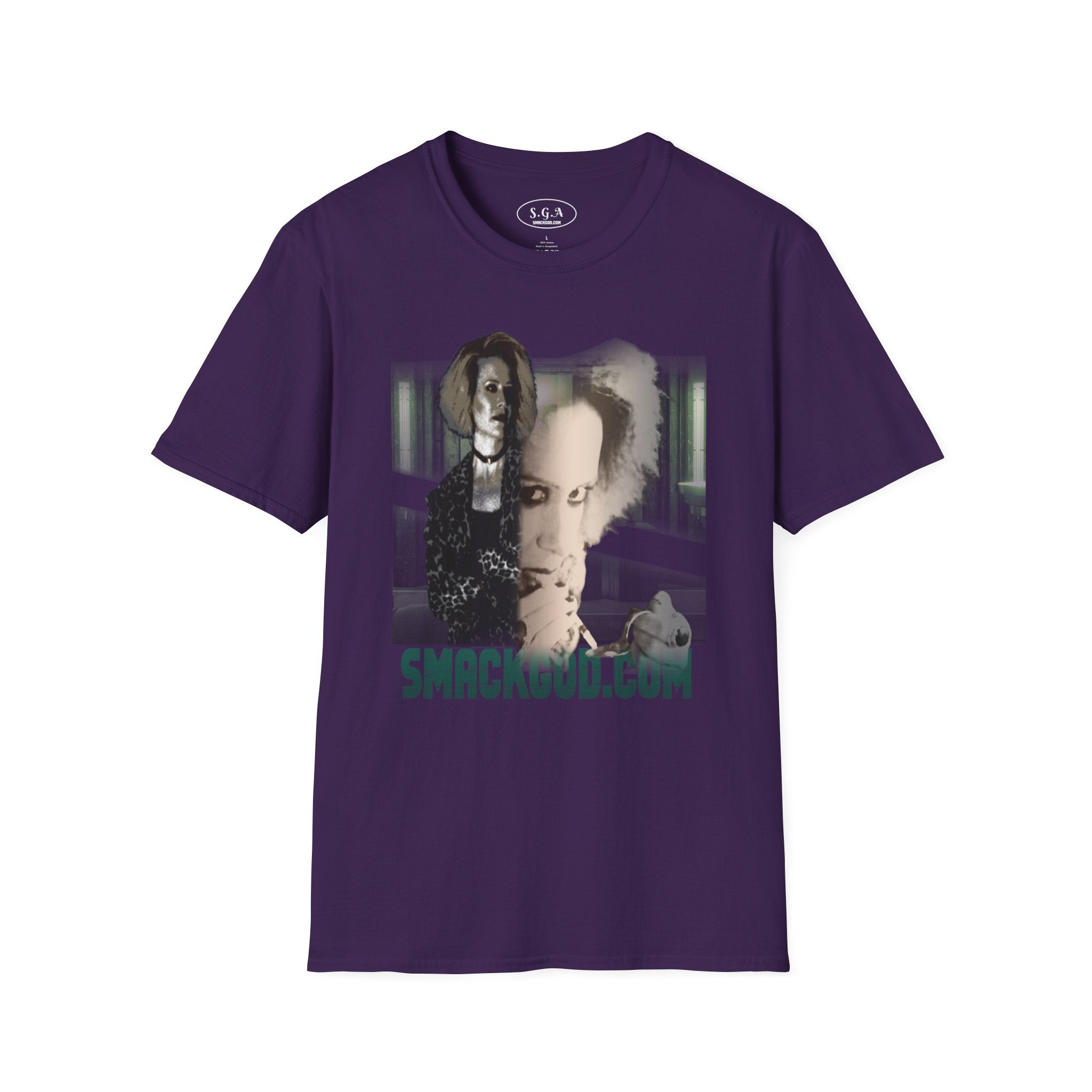 “Hotel Addiction Sally” Graphic T-Shirt – American Horror Story Inspired Tee | Dark Gothic Streetwear Shirt | Horror Icon Graphic Tee |Smack God Apparel