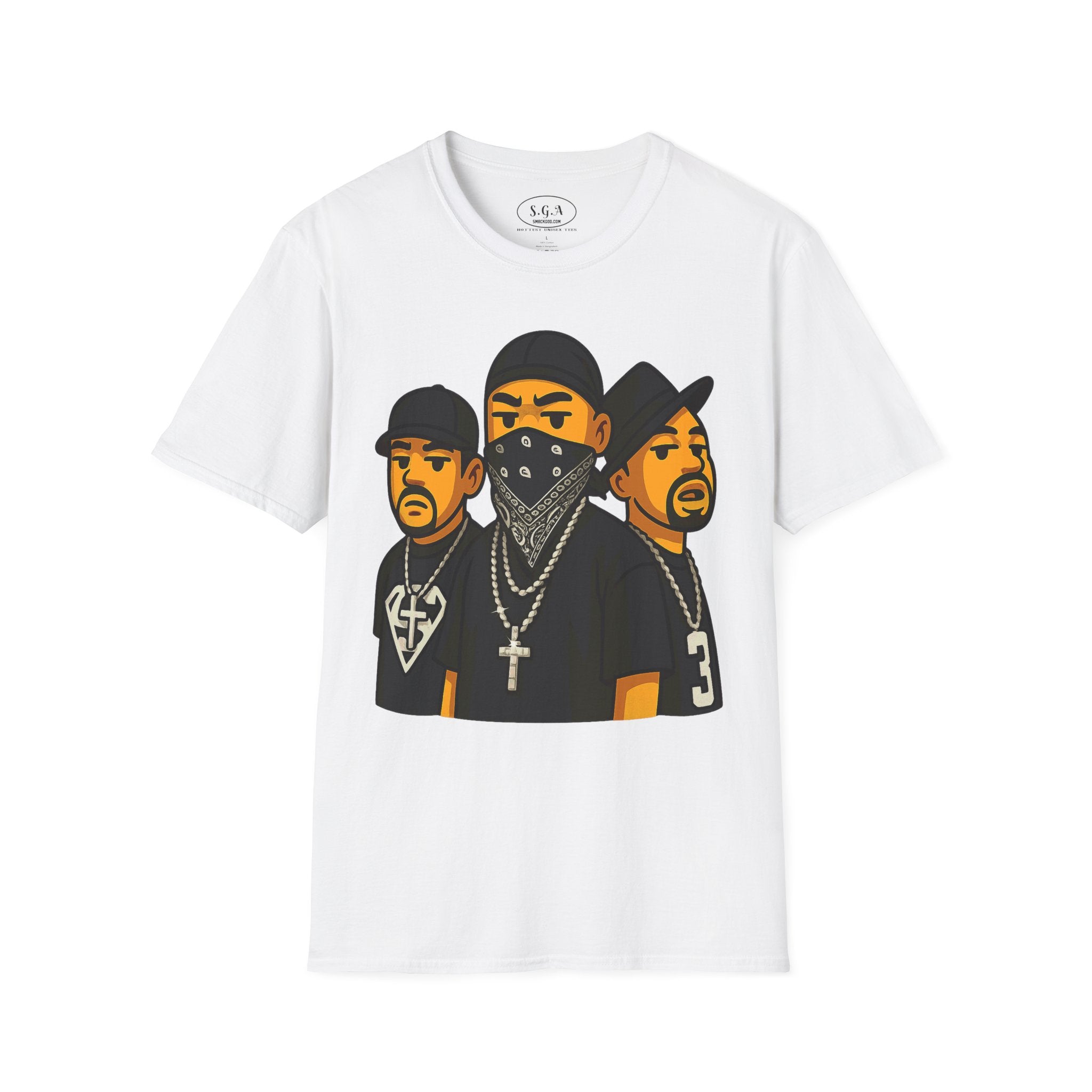 The Unit Streetwear Graphic T-Shirt – Urban Loyalty Cartoon Tee | Hip Hop Style Group Shirt | Smack God Apparel