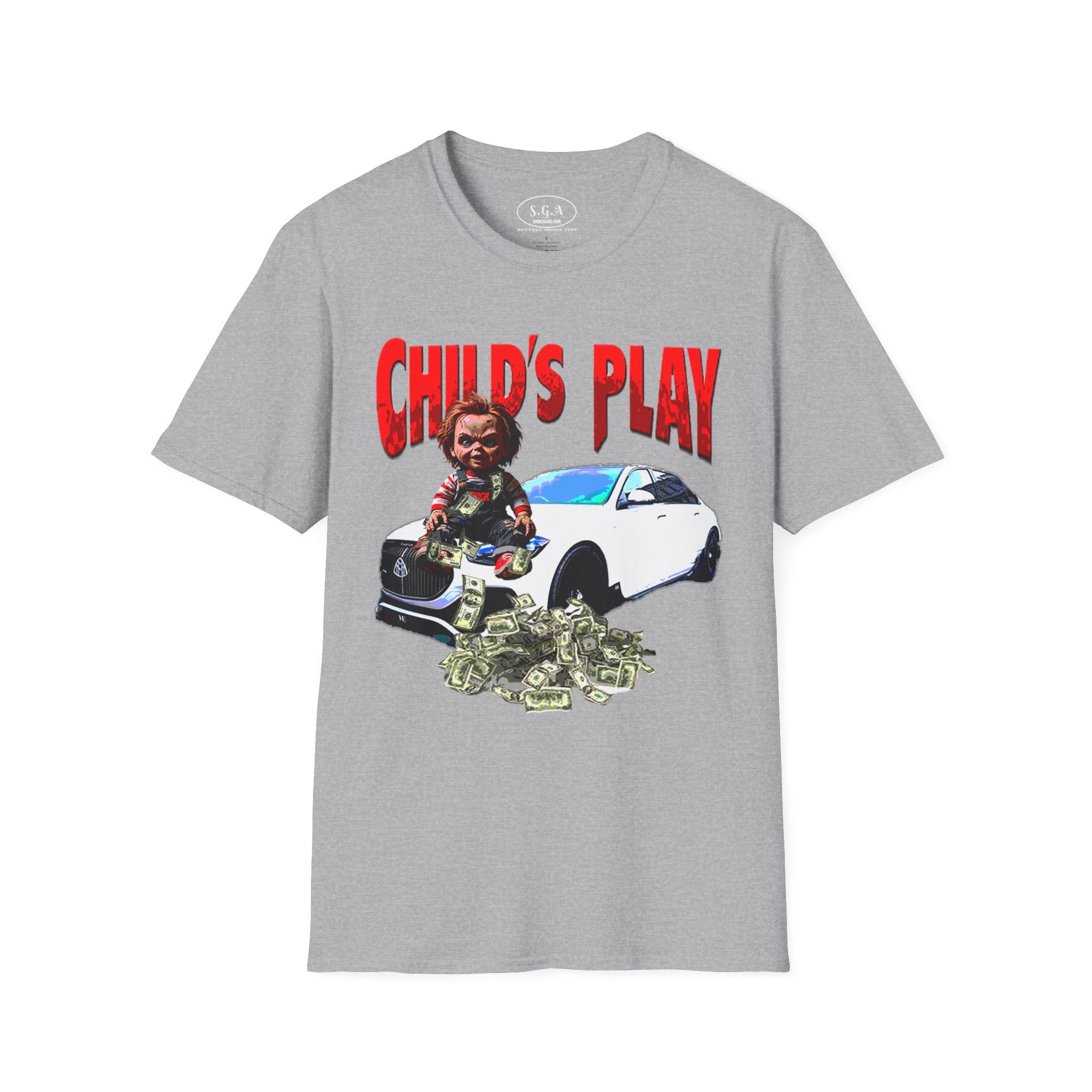 Child’s Play Horror Shirt – Smack God Apparel | Killer Doll Graphic T-Shirt | Funny Scary Movie Streetwear Tee