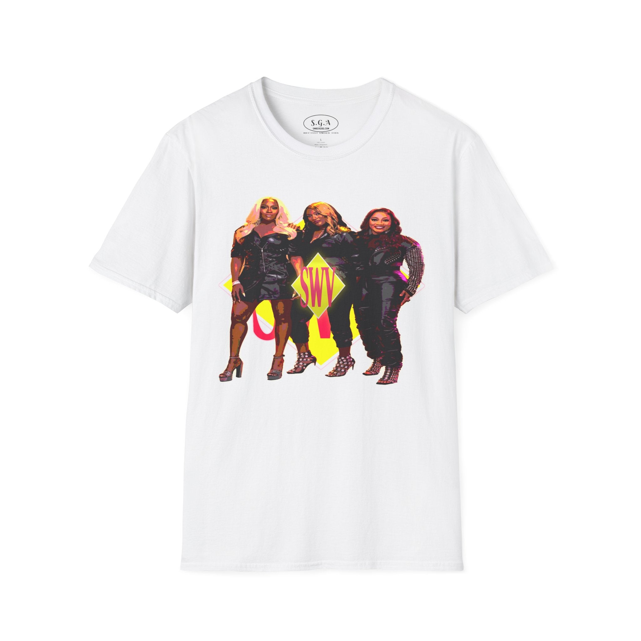 SWV Inspired R&B Girl Group T-Shirt – 90s Soul Sisters Graphic Tee | Retro Hip Hop & R&B Shirt | Smack God Apparel