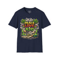 Peace Love 420 Graphic T-Shirt – Weed Culture Cannabis Tee | Stoner Streetwear Shirt | Smack God Apparel