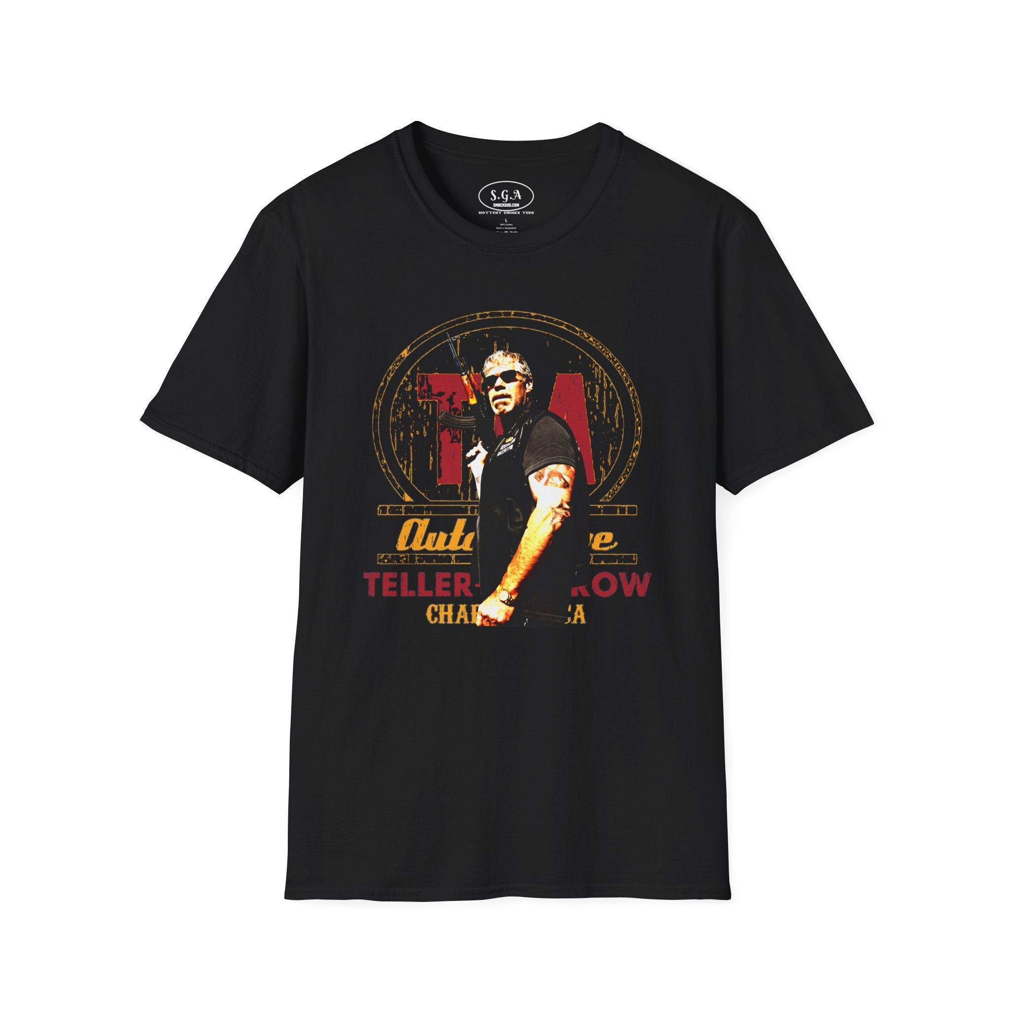 Clay Morrow Sons of Anarchy T-Shirt – SAMCRO Biker Club Graphic Tee | Outlaw Motorcycle Streetwear Shirt | Smack God Apparel