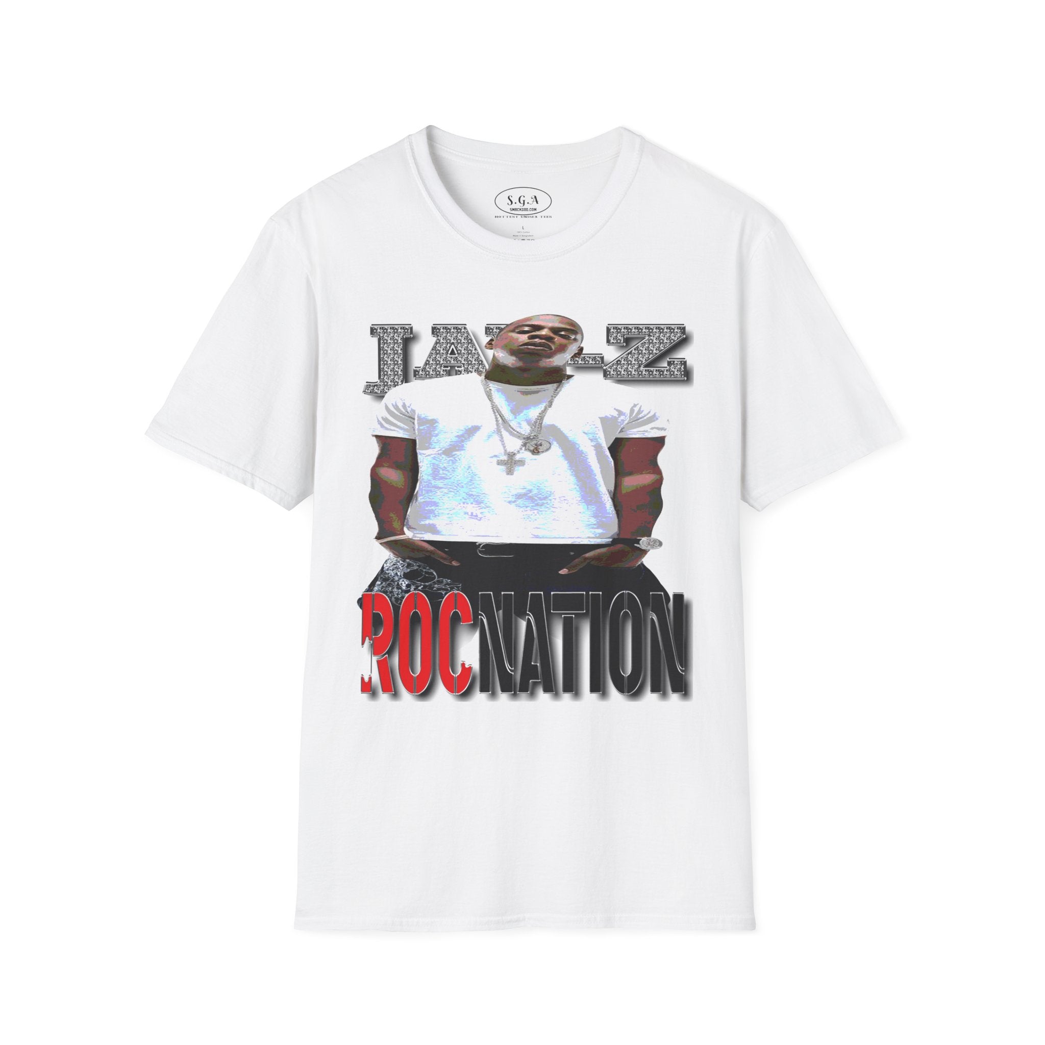 Jay-Z Roc Nation Inspired Graphic T-Shirt – Hip Hop Streetwear Tee | Rap Culture Shirt | Smack God Apparel