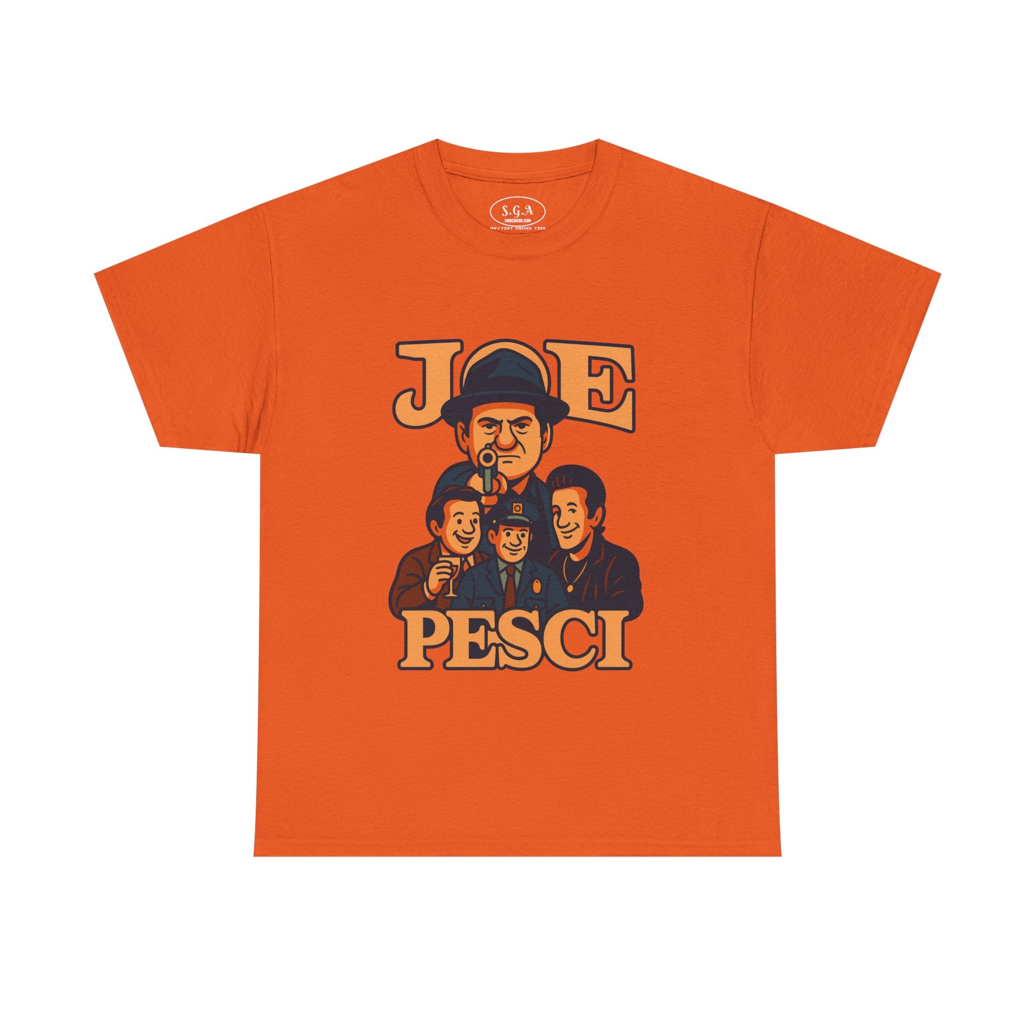 Joe Pesci Inspired Graphic T-Shirt – Classic  Movie Cartoon Tee | Gangster Film Streetwear | Smack God Apparel