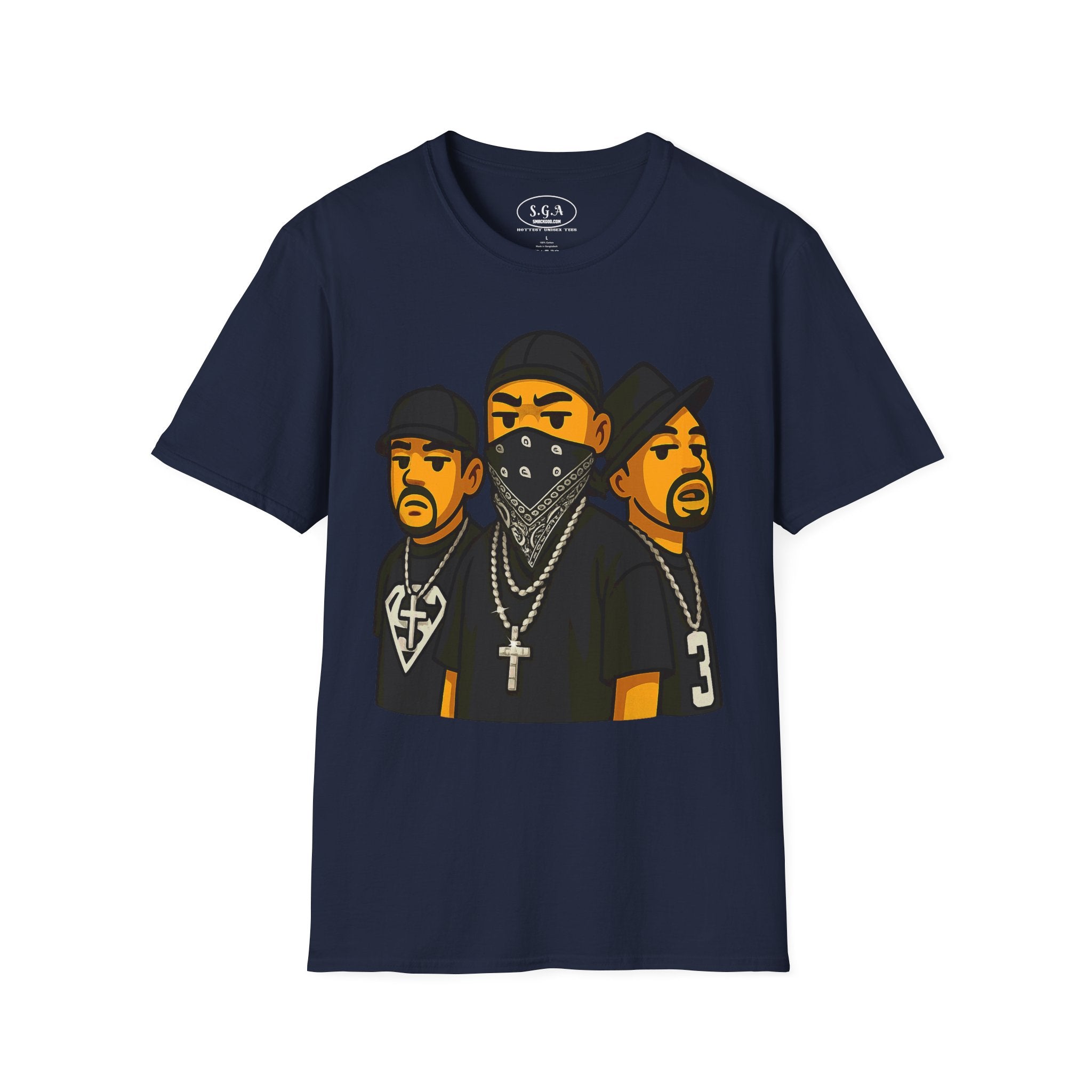 The Unit Streetwear Graphic T-Shirt – Urban Loyalty Cartoon Tee | Hip Hop Style Group Shirt | Smack God Apparel
