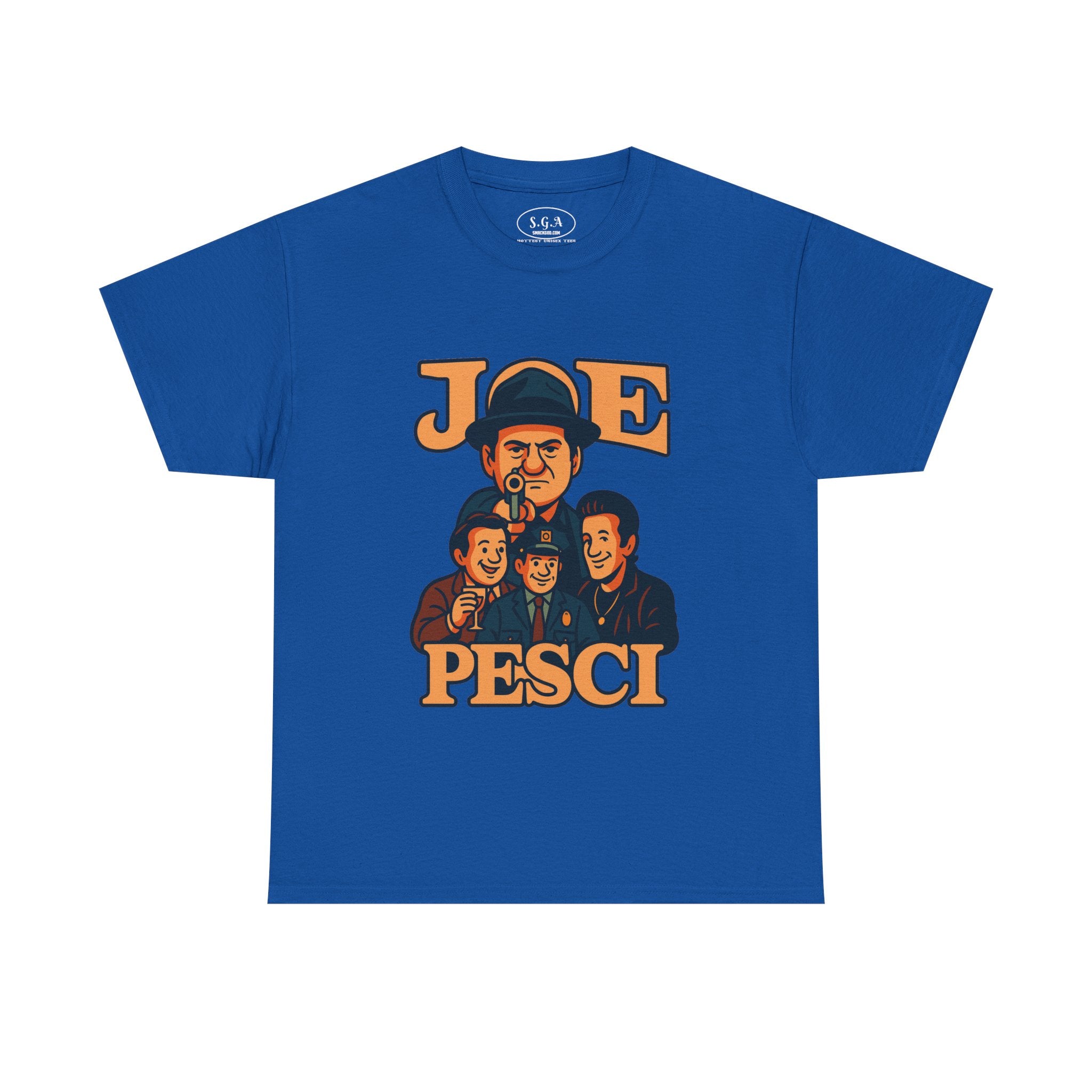 Joe Pesci Inspired Graphic T-Shirt – Classic  Movie Cartoon Tee | Gangster Film Streetwear | Smack God Apparel