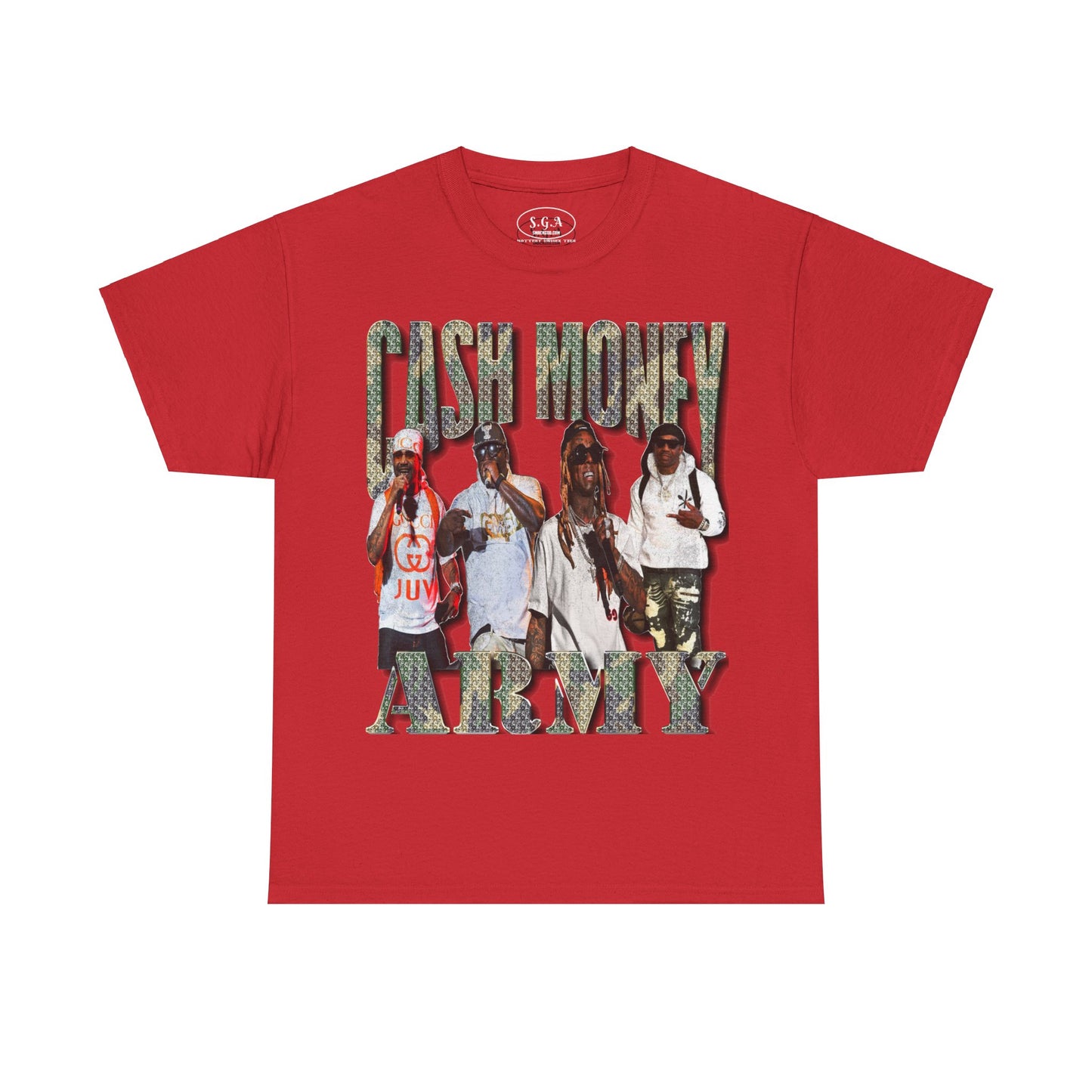 Cash Money Army T-Shirt | Smack God Apparel | Featuring Juvenile, B.G., Turk & Lil Wayne