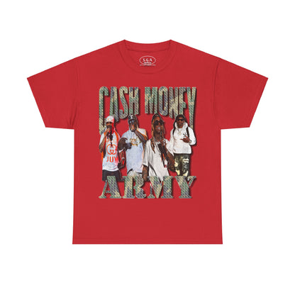 Cash Money Army T-Shirt | Smack God Apparel | Featuring Juvenile, B.G., Turk & Lil Wayne