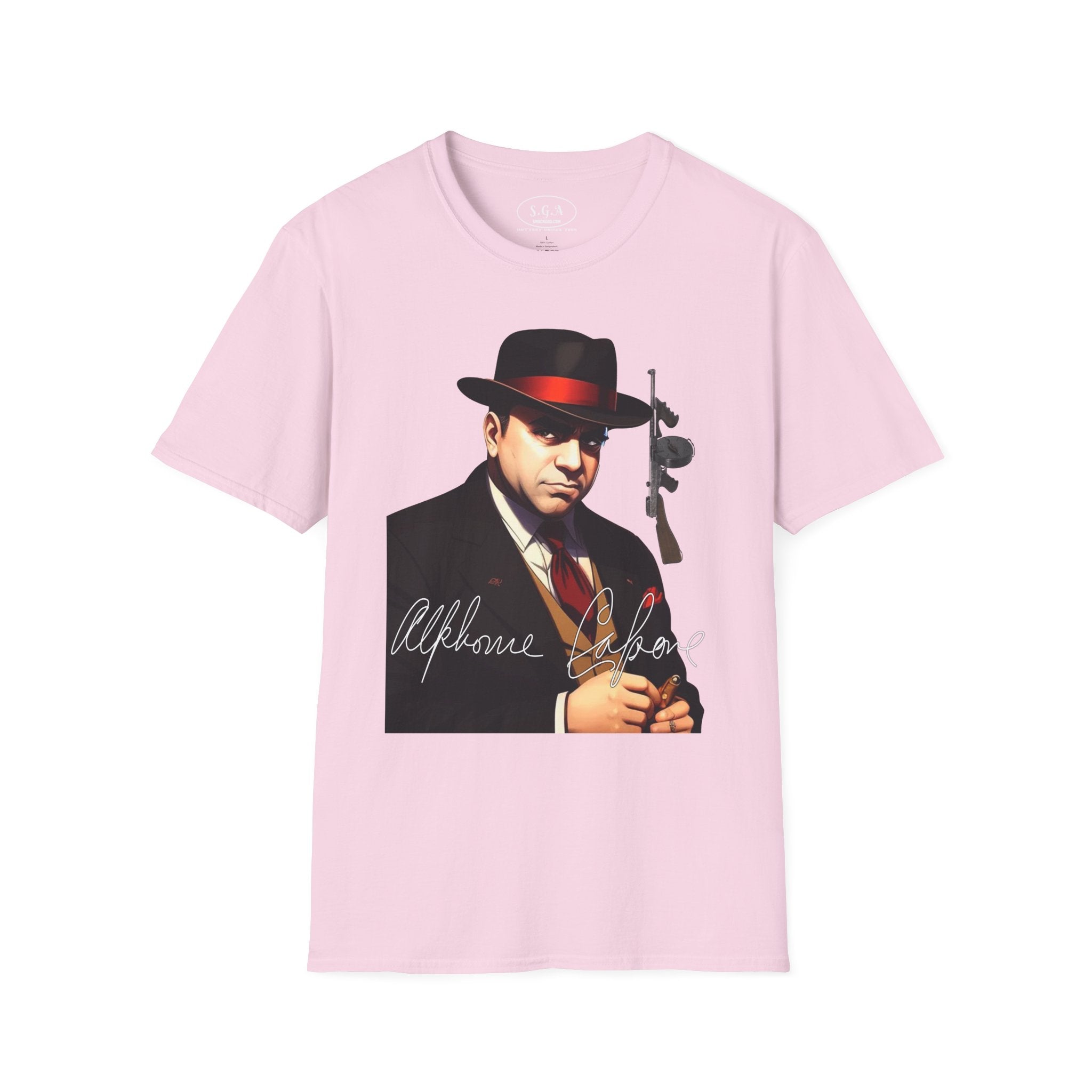 Al Capone Vintage Mafia Graphic T-Shirt – Gangster Streetwear Tee |Smack God Apparel