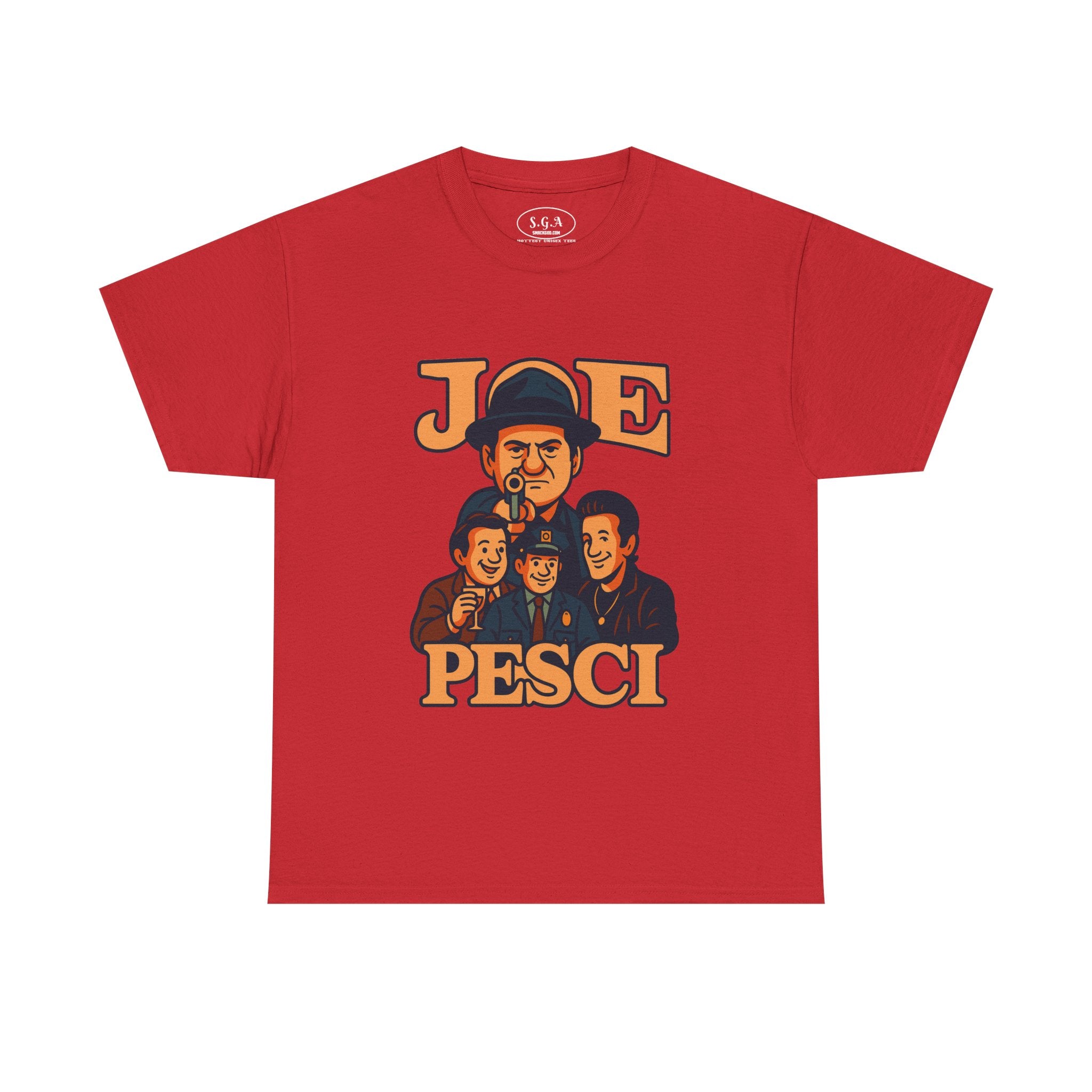 Joe Pesci Inspired Graphic T-Shirt – Classic  Movie Cartoon Tee | Gangster Film Streetwear | Smack God Apparel