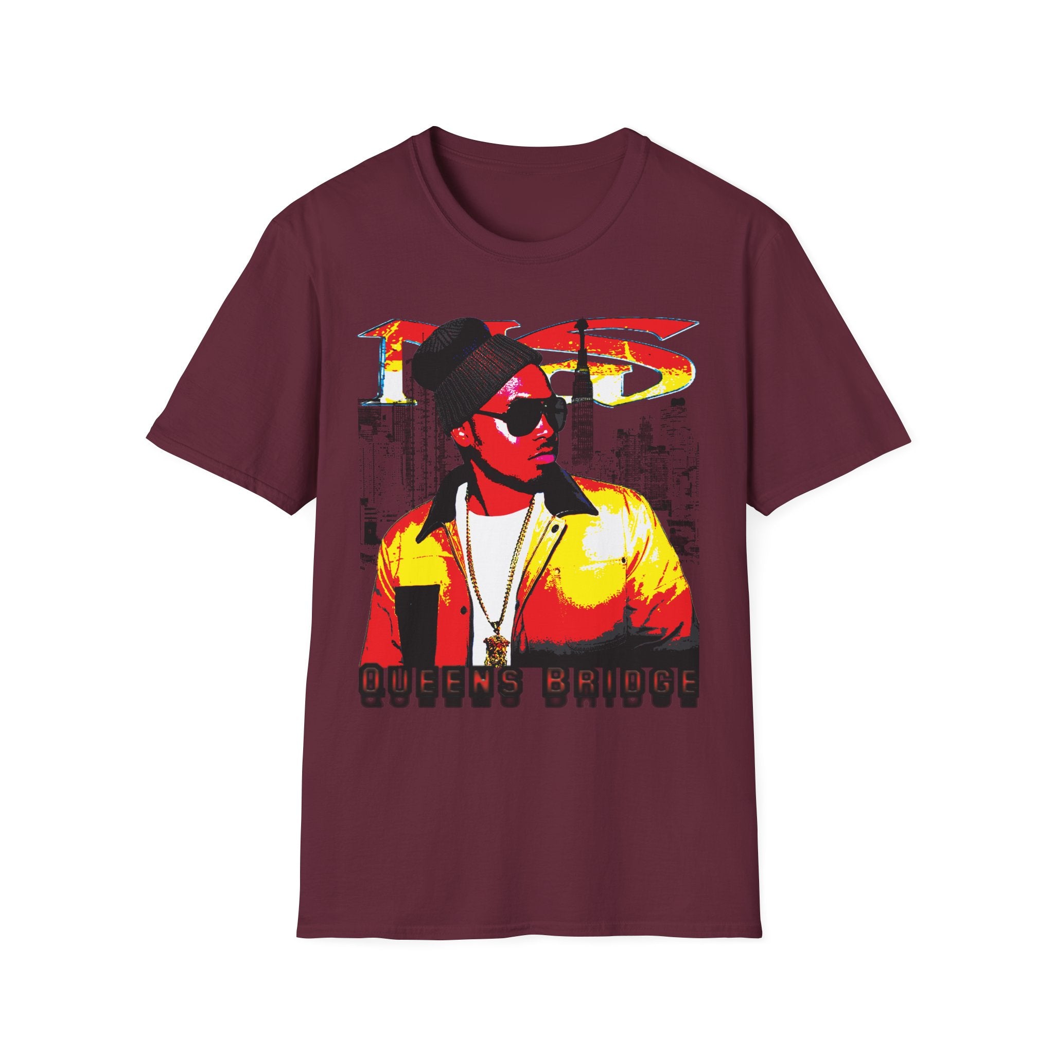 Nas Inspired Queens Bridge T-Shirt – Hip Hop Legend Graphic Tee | NYC Streetwear Shirt | Smack God Apparel