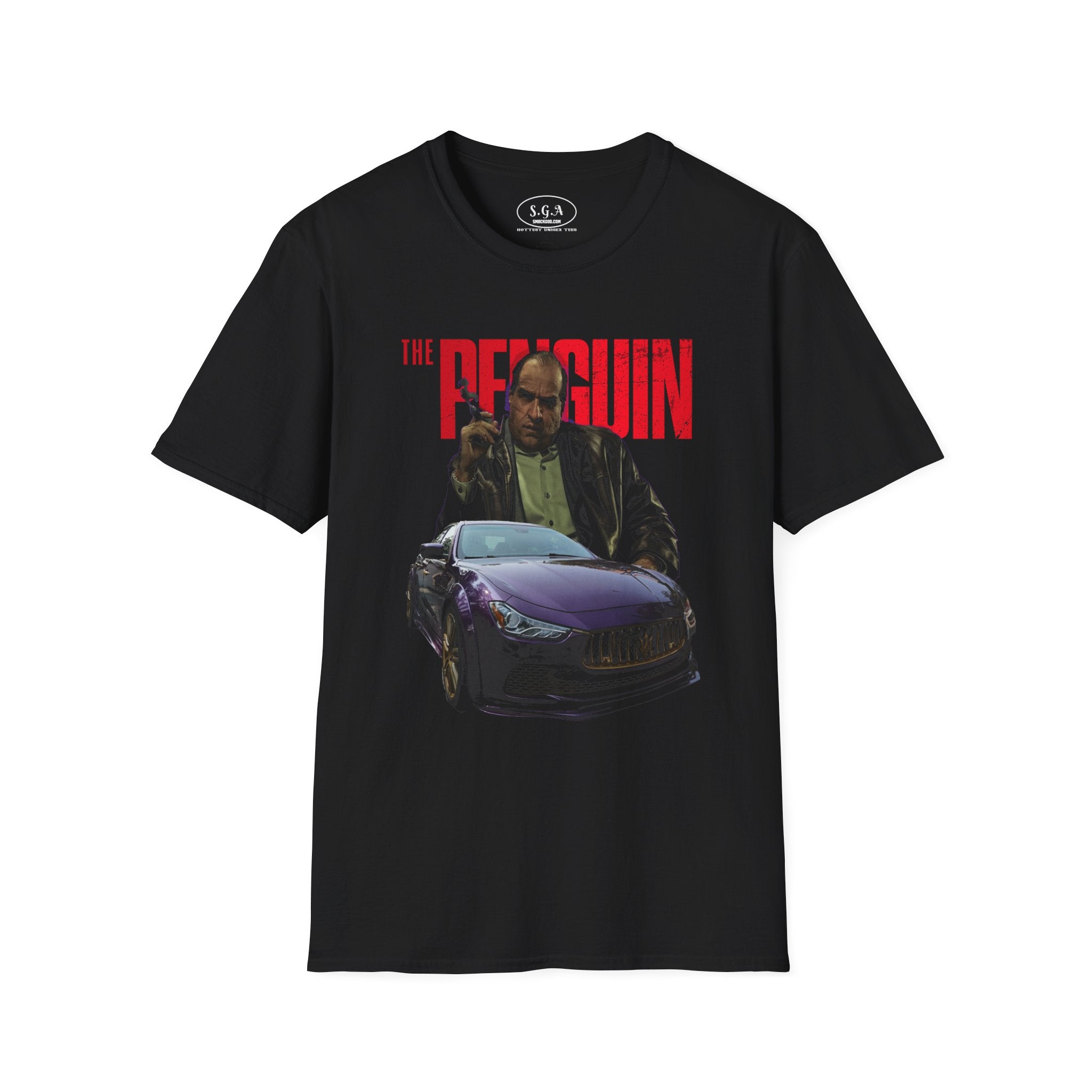 Smack God Apparel “Penguin Underworld Rise” Graphic T-Shirt – HBO Crime Drama Inspired Tee | Gotham Mob Streetwear Shirt | Dark Villain Graphic Tee
