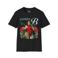 Cardi B Inspired Graphic T-Shirt – Bronx Queen Streetwear Tee with Roses & Cityscape | Smack God Apparel