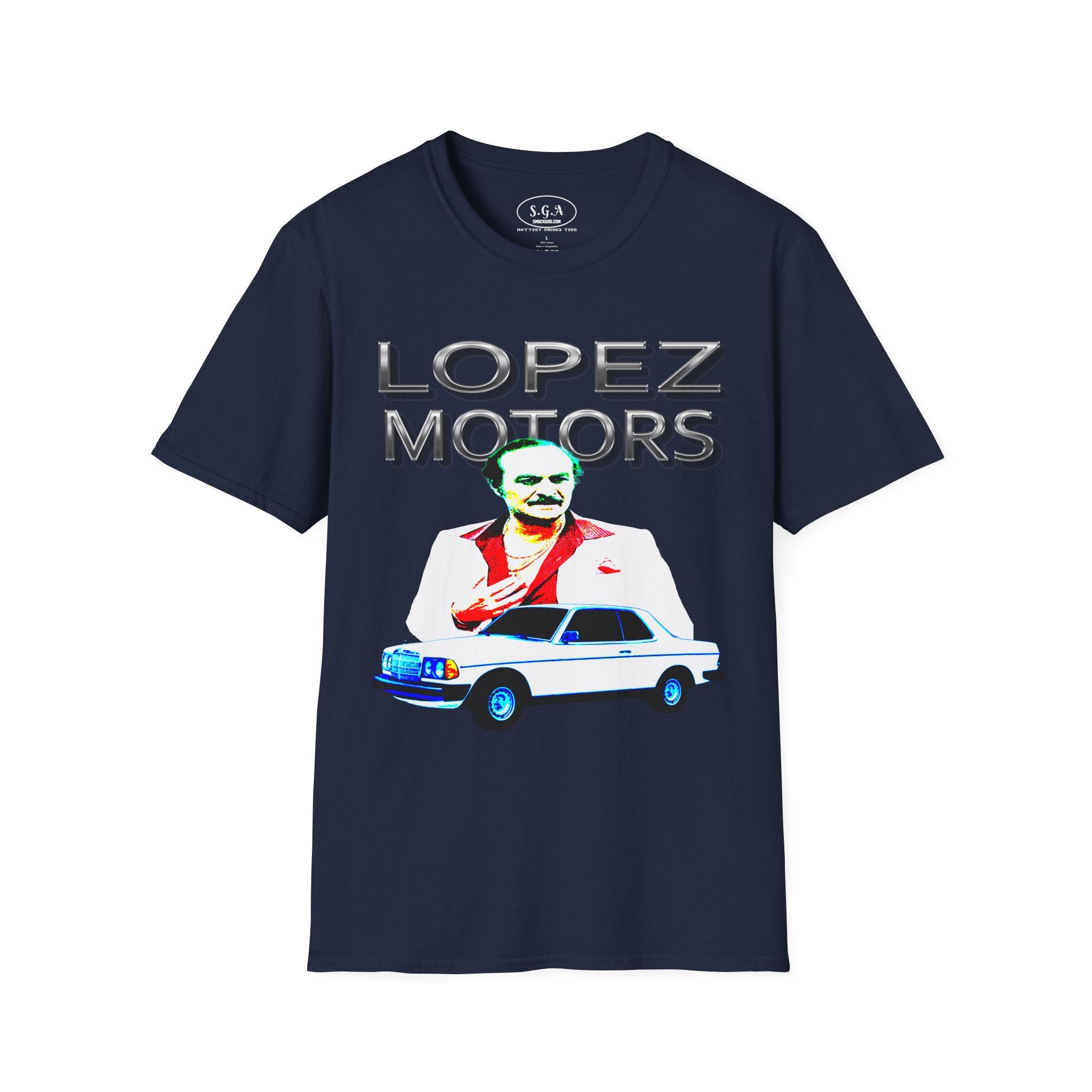 Frank Lopez Scarface T-Shirt – Smack God Apparel Movie Graphic Tee | 80s Crime Film Shirt | Urban Streetwear TShirt