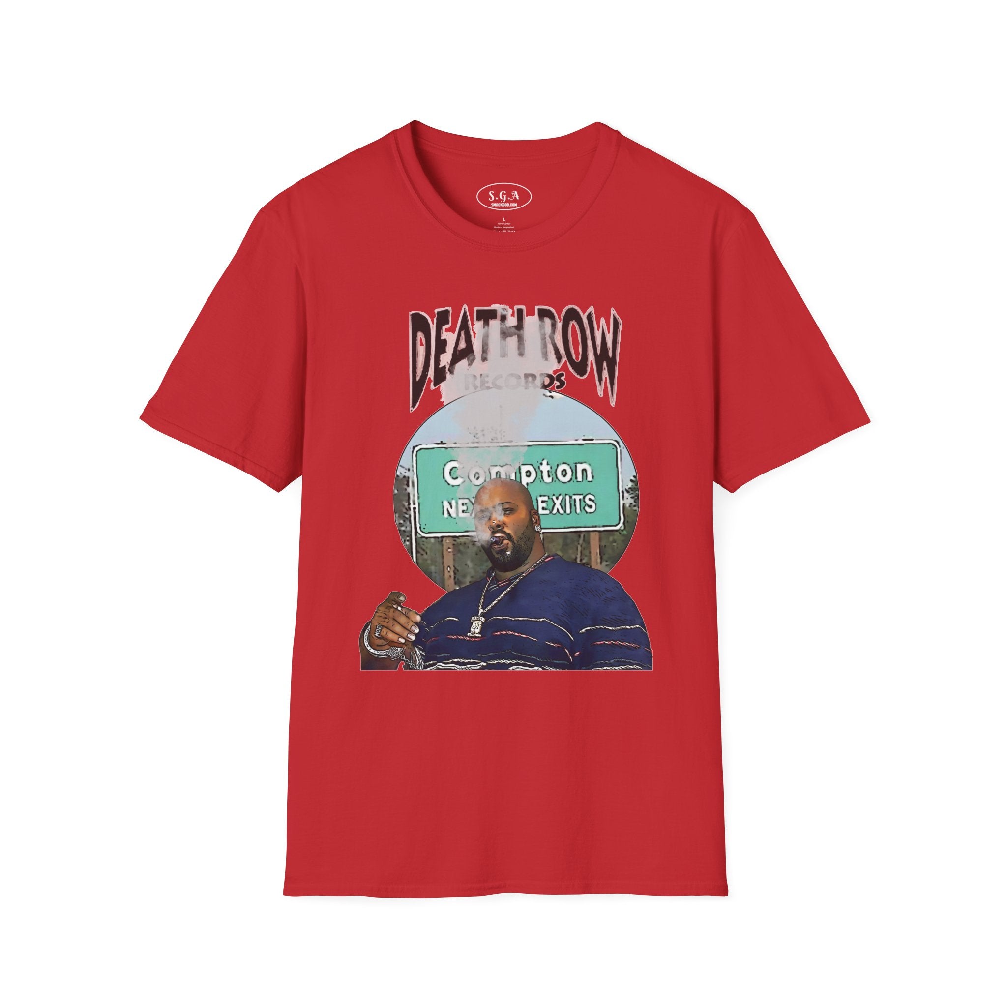 Suge Knight Death Row Records Inspired T-Shirt – West Coast Hip Hop Graphic Tee | Compton Streetwear Shirt | Smack God Apparel