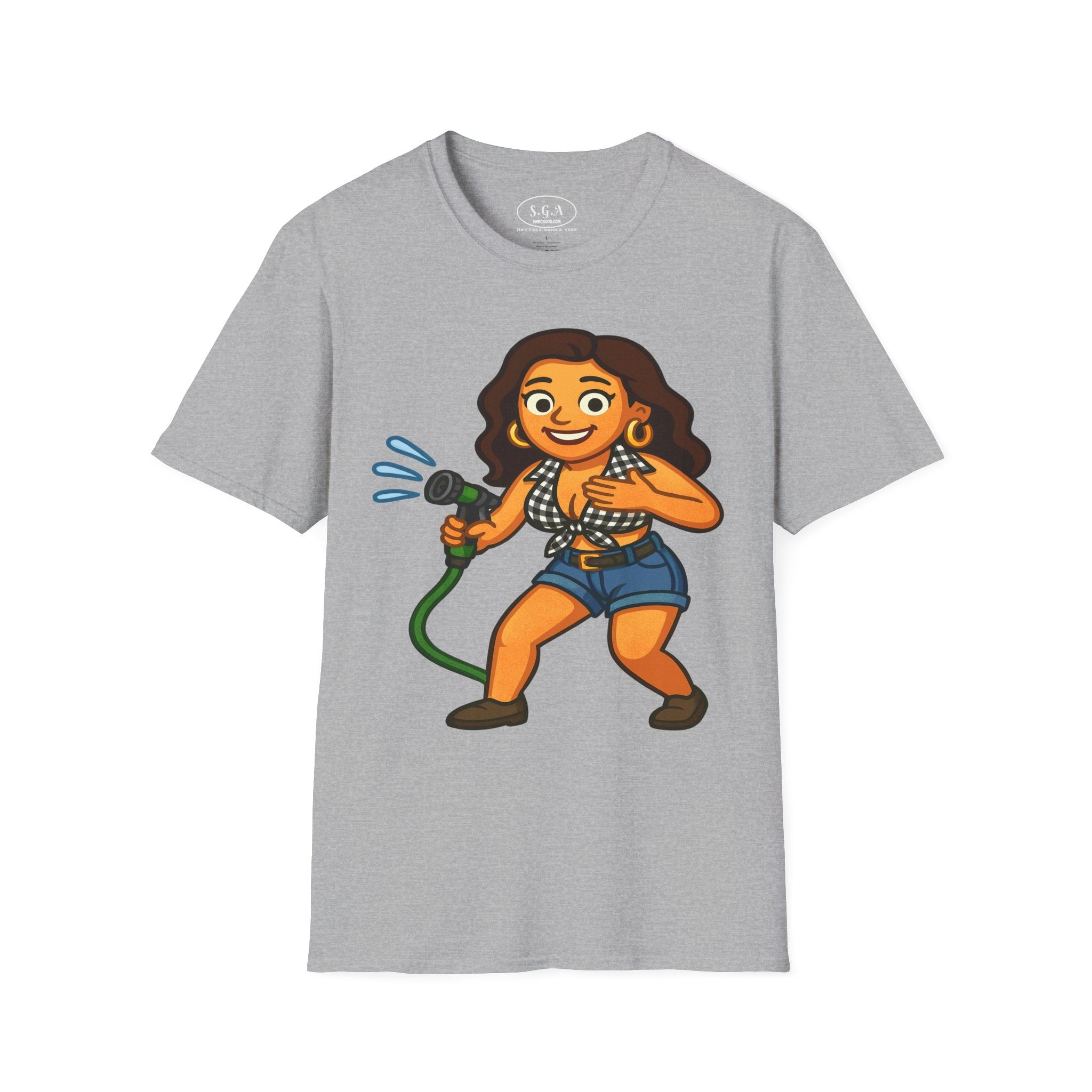 “Mrs. Parker” Cartoon Graphic T-Shirt – Funny Urban Character Tee | Playful Streetwear Shirt | Smack God Apparel