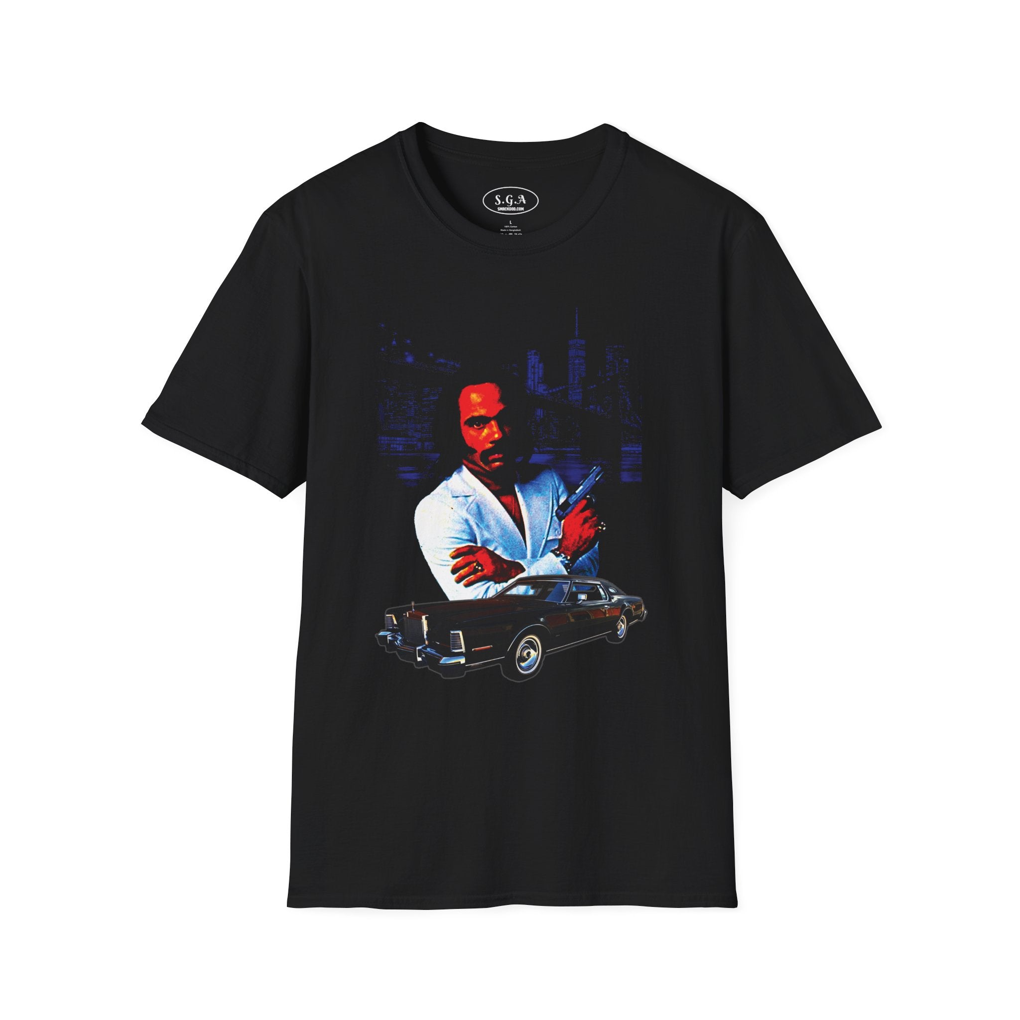 Superfly Ron O’Neal T-Shirt – Vintage Blaxploitation Graphic Tee | Classic 70s Streetwear Shirt | Smack God Apparel | SmackGod.com