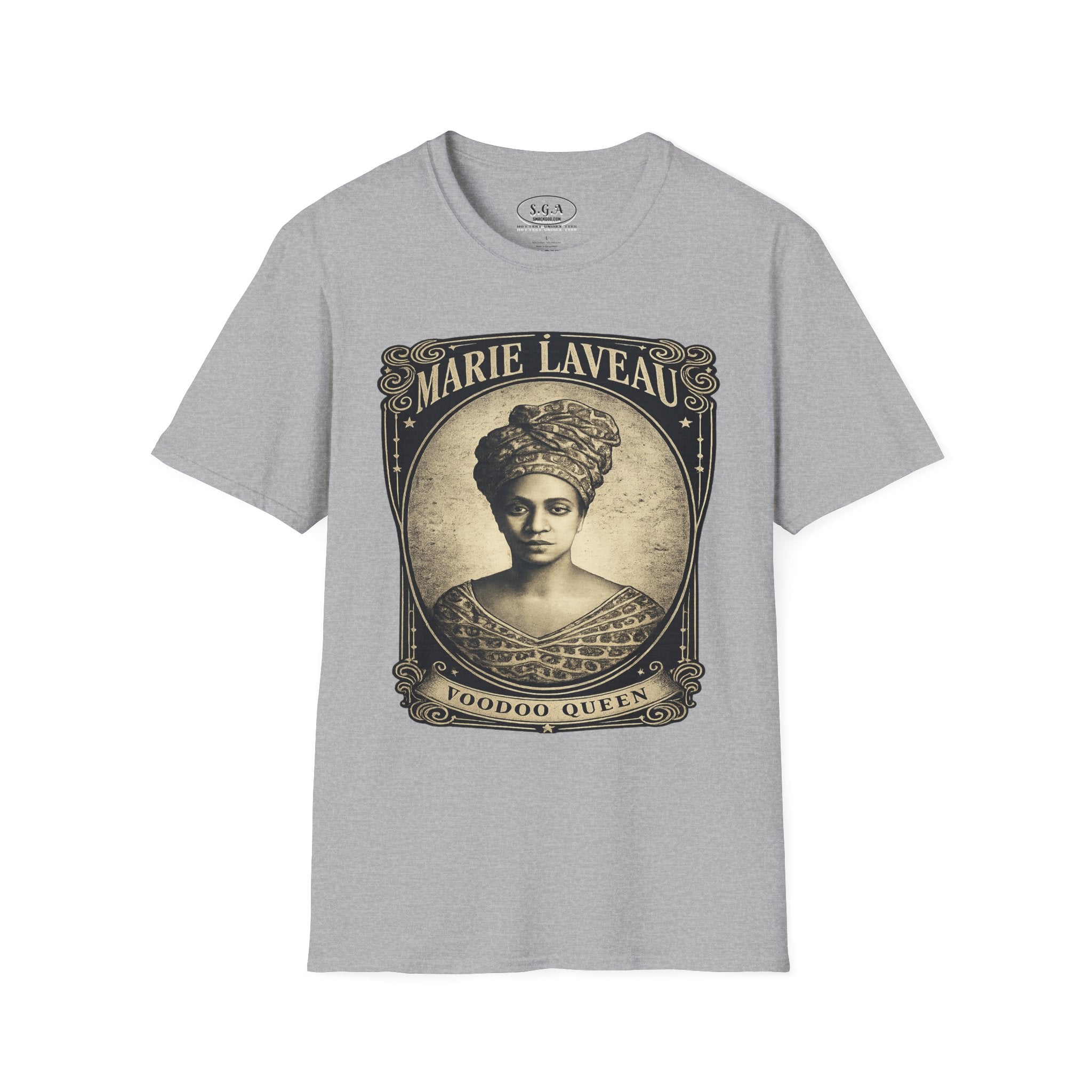 Marie Laveau Voodoo Queen T-Shirt – Smack God Apparel New Orleans Graphic Tee | Louisiana Hoodoo Streetwear Shirt | Spiritual Culture TShirt
