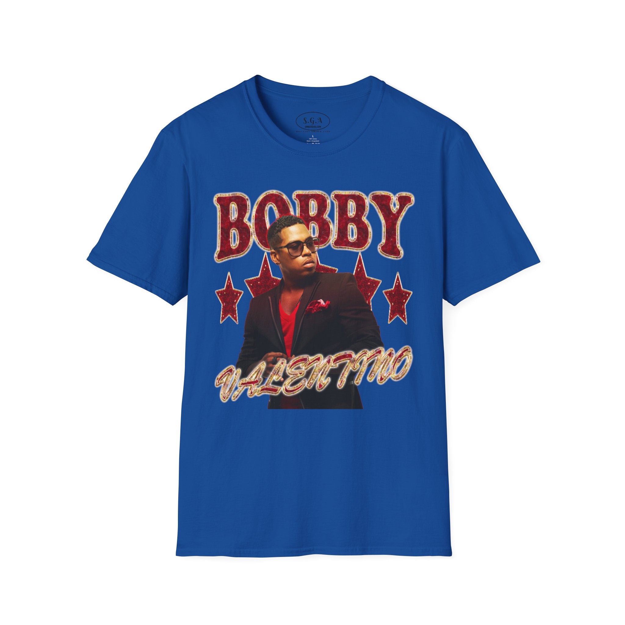 Bobby V Inspired T-Shirt – Smooth R&B Throwback Graphic Tee | 2000s R&B Vibes Shirt | Smack God Apparel