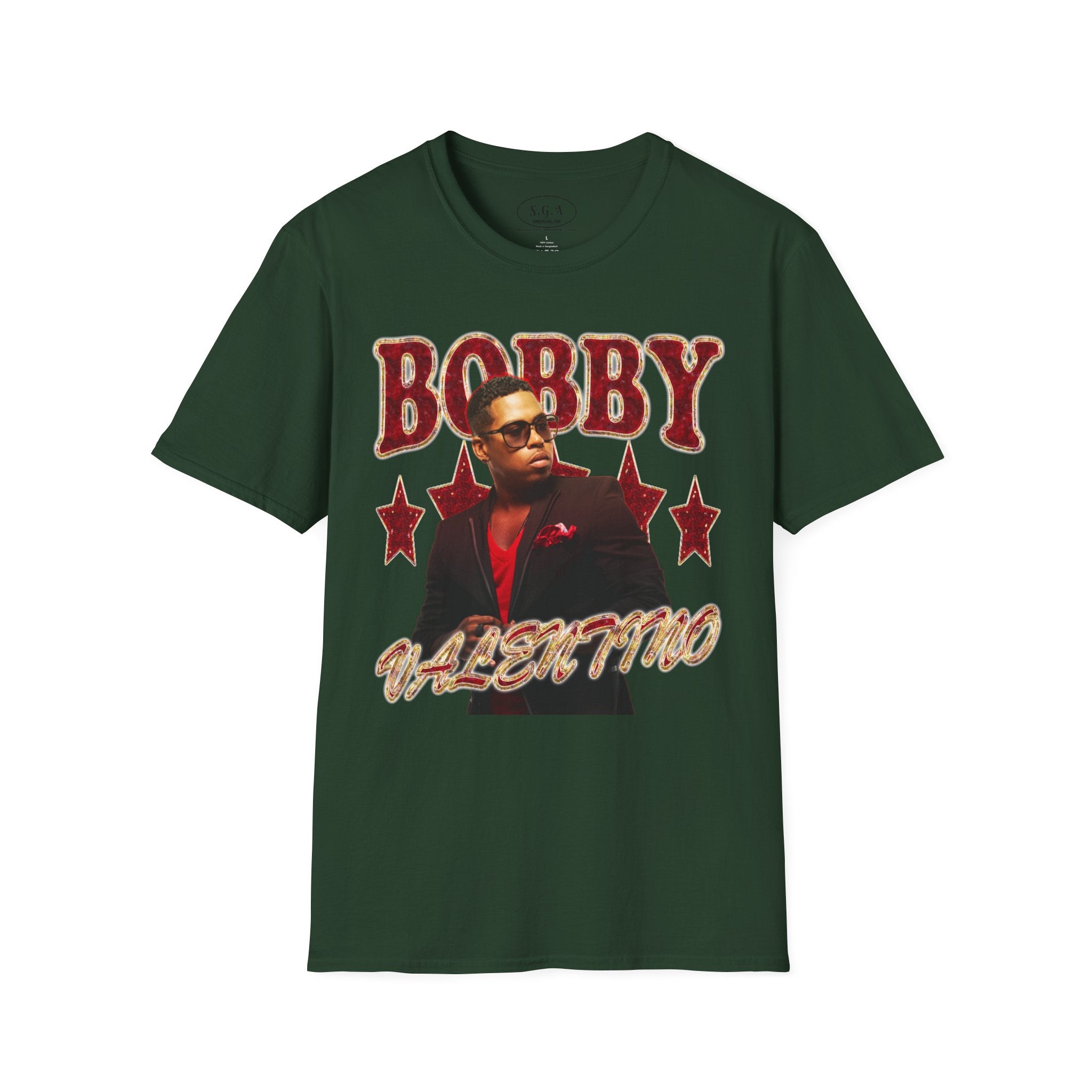 Bobby V Inspired T-Shirt – Smooth R&B Throwback Graphic Tee | 2000s R&B Vibes Shirt | Smack God Apparel
