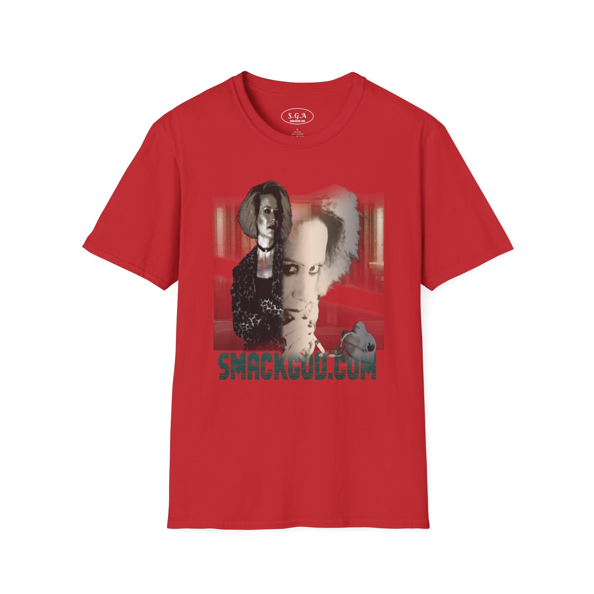 “Hotel Addiction Sally” Graphic T-Shirt – American Horror Story Inspired Tee | Dark Gothic Streetwear Shirt | Horror Icon Graphic Tee |Smack God Apparel