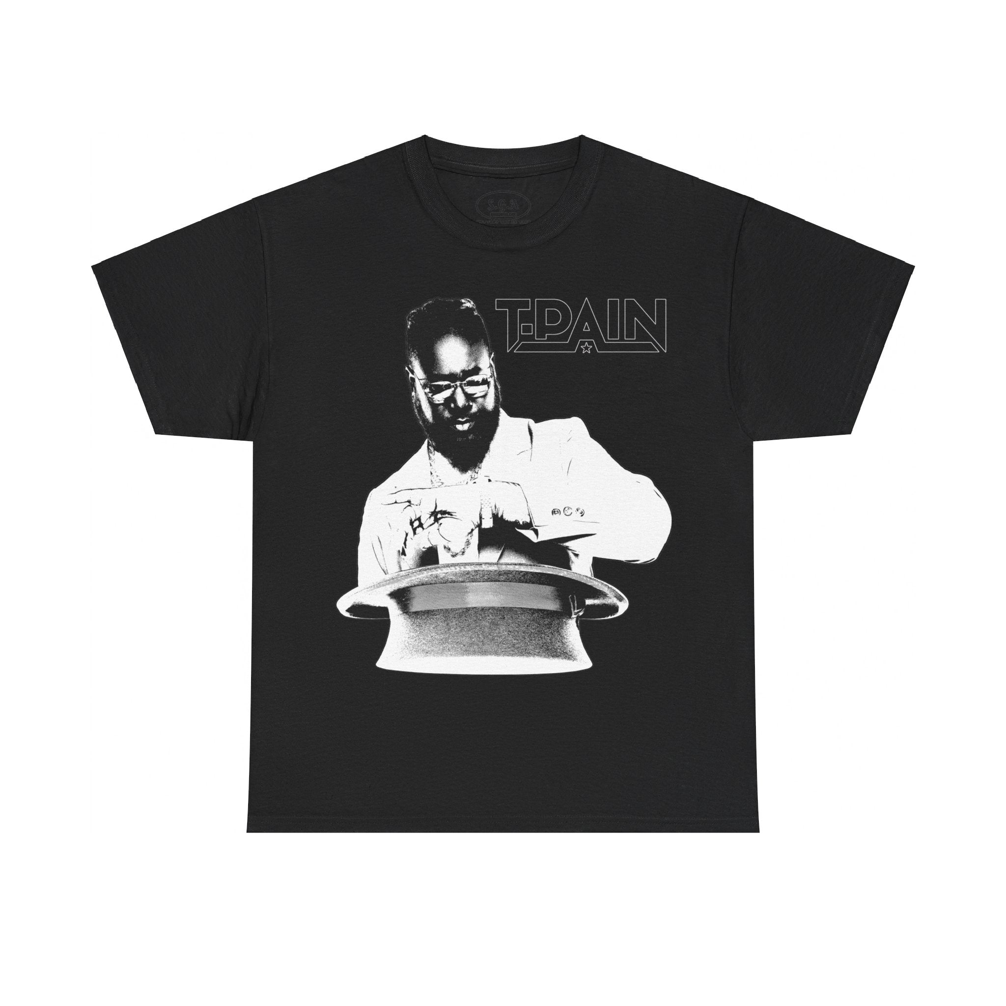 T-Pain Graphic T-Shirt – Smack God Apparel Hip Hop Streetwear Tee | Rap Icon Shirt | Urban Music TShirt