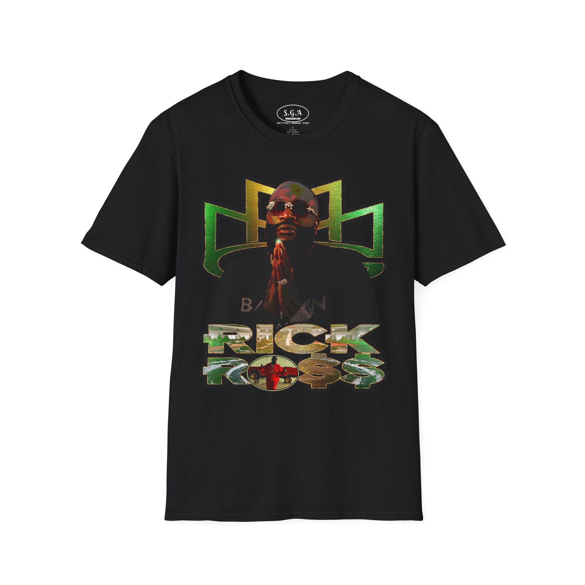 Rick Ross Inspired T-Shirt – Luxury Boss Lifestyle Graphic Tee | Hustle & Wealth Streetwear Shirt | Smack God Apparel