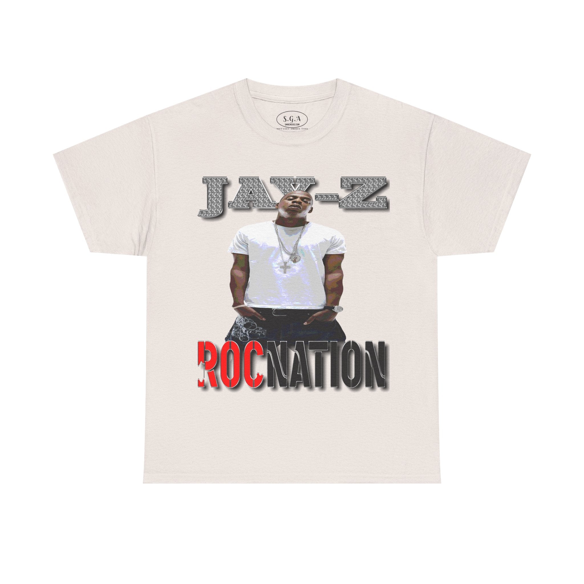 Jay-Z Roc Nation Inspired Graphic T-Shirt – Hip Hop Streetwear Tee | Rap Culture Shirt | Smack God Apparel