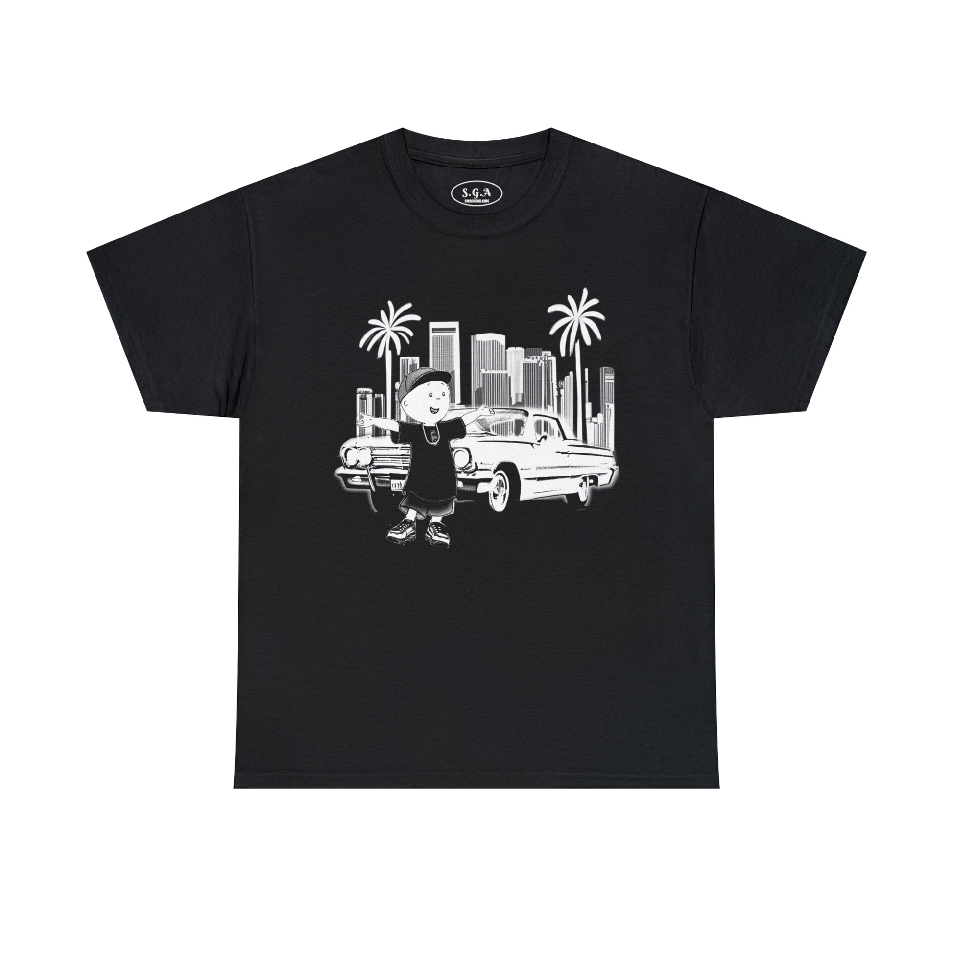 "Caillou in Sunny California T-Shirt - Smack God Apparel"