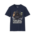 Funny Graphic T-Shirt — “I’m Not Rich… I Just Make Bad Decisions Fast”