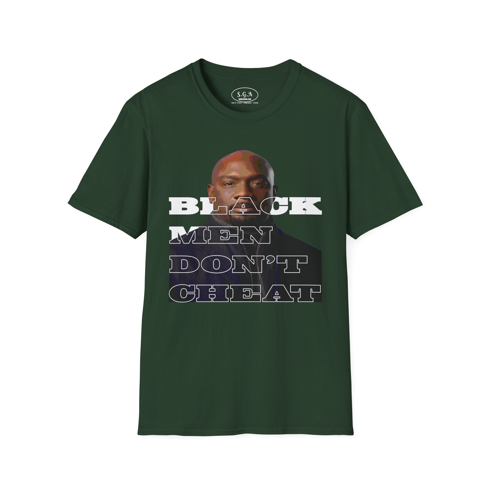 Black Men Don't Cheat Tee | Relationship Drama Graphic Shirt– Smack God Apparel