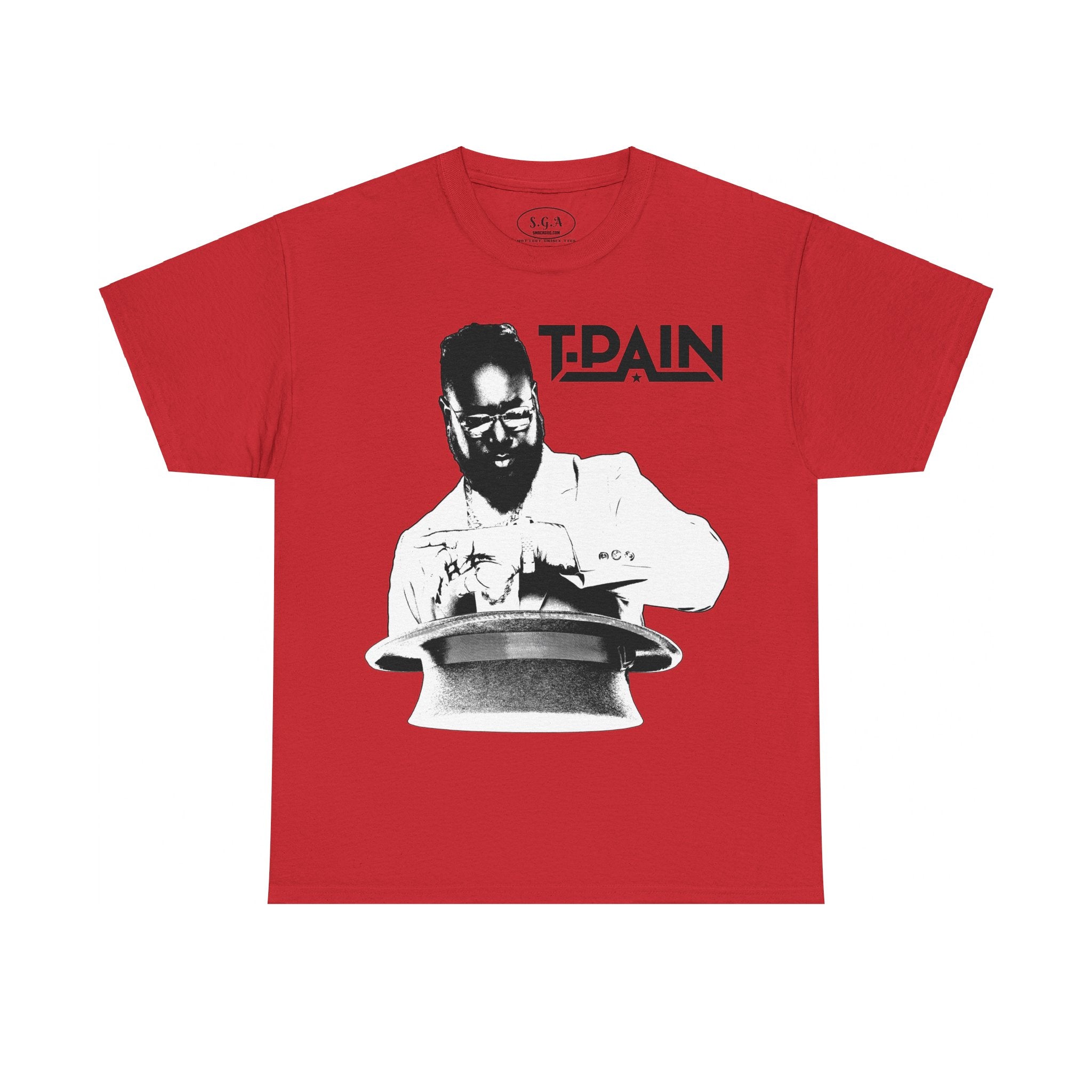 T-Pain Graphic T-Shirt – Smack God Apparel Hip Hop Streetwear Tee | Rap Icon Shirt | Urban Music TShirt