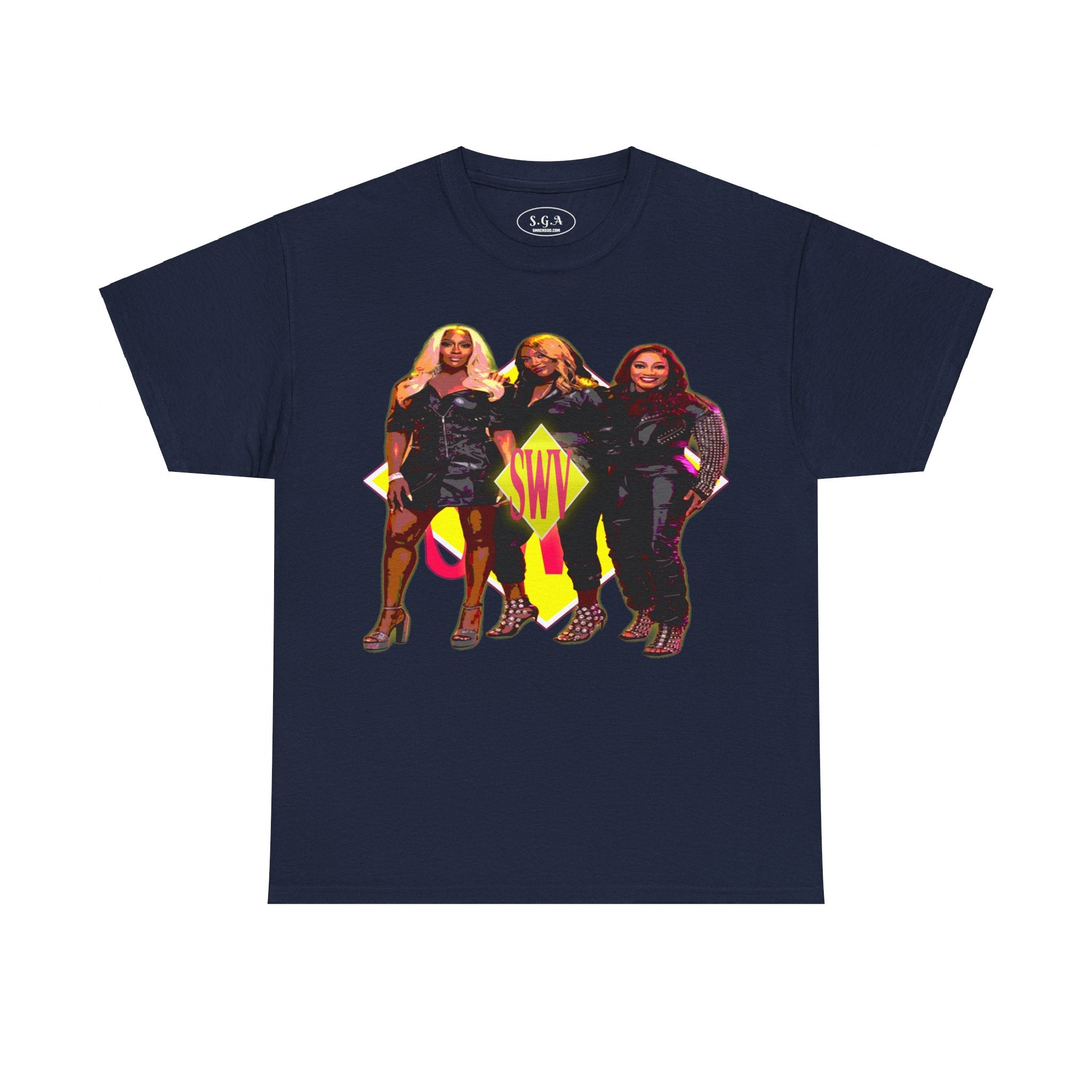 SWV Inspired R&B Girl Group T-Shirt – 90s Soul Sisters Graphic Tee | Retro Hip Hop & R&B Shirt | Smack God Apparel