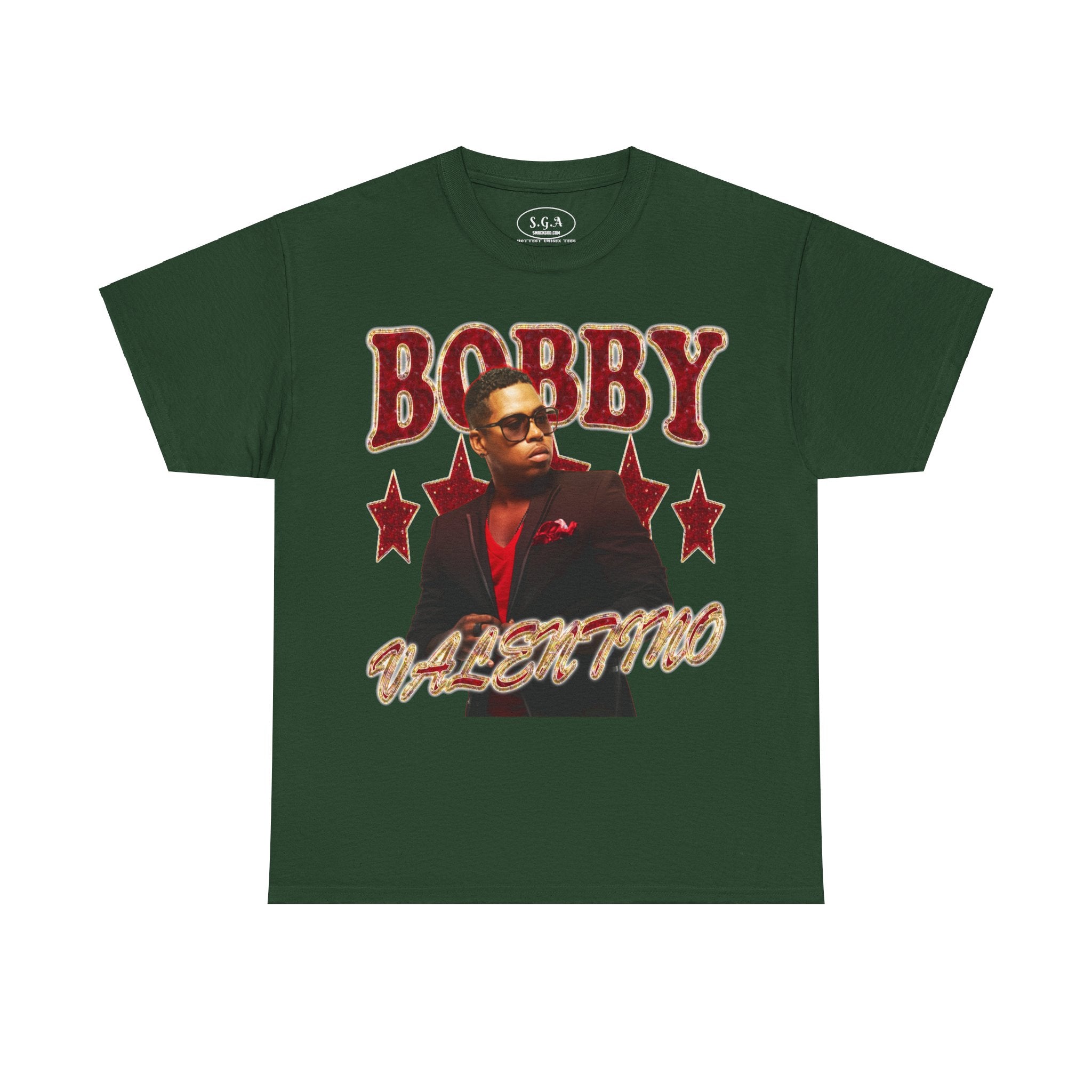 Bobby V Inspired T-Shirt – Smooth R&B Throwback Graphic Tee | 2000s R&B Vibes Shirt | Smack God Apparel