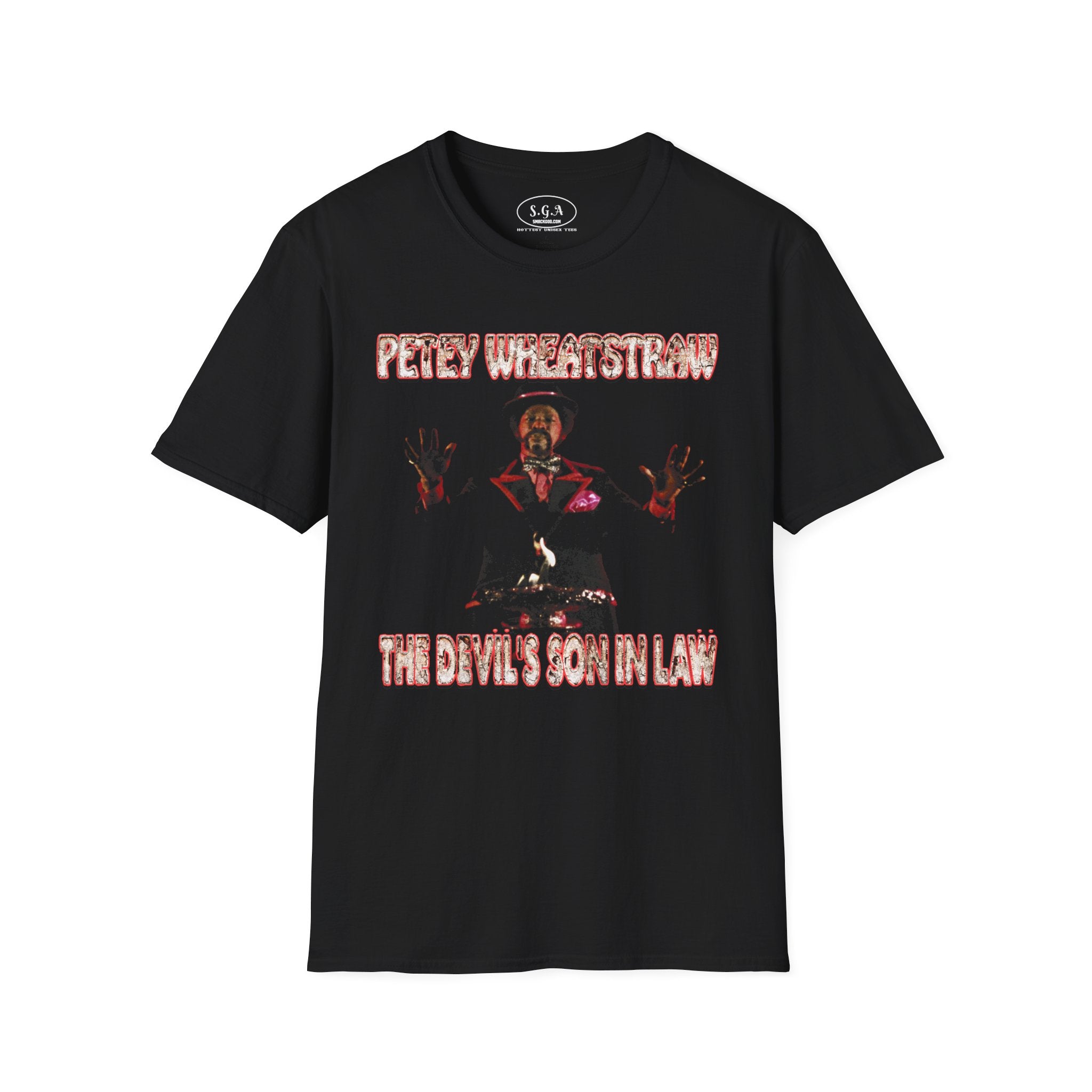 Dolemite Petey Wheatstraw T-Shirt – Retro Blaxploitation Legend Graphic Tee | Smack God Apparel Streetwear Shirt | Classic Cult Film Tee