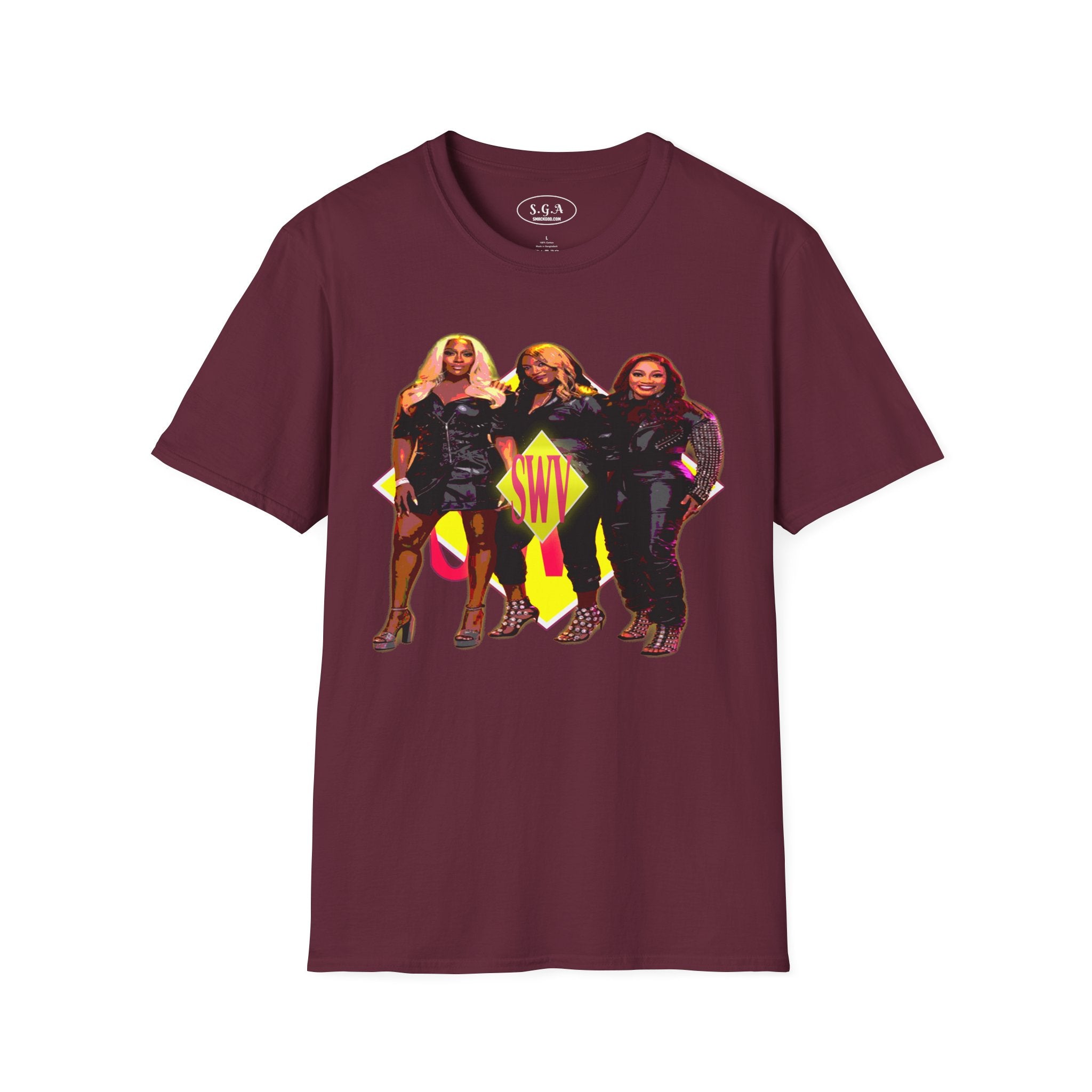 SWV Inspired R&B Girl Group T-Shirt – 90s Soul Sisters Graphic Tee | Retro Hip Hop & R&B Shirt | Smack God Apparel