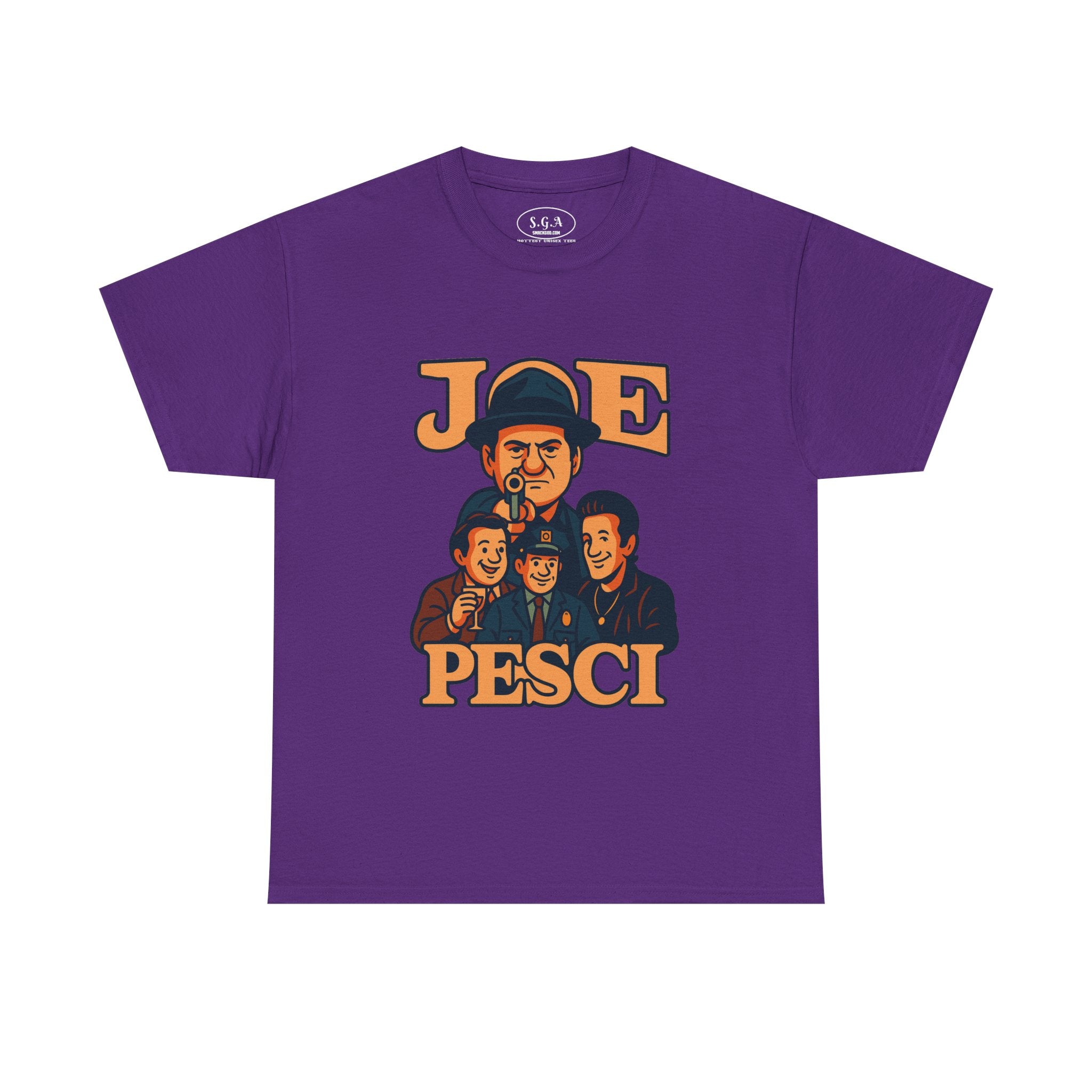 Joe Pesci Inspired Graphic T-Shirt – Classic  Movie Cartoon Tee | Gangster Film Streetwear | Smack God Apparel