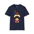 Smack God Apparel “Peachy Mood” Graphic T-Shirt – Funny Emoji Streetwear Tee | Urban Cartoon Booty Art Shirt | Trendy Viral Graphic Tee