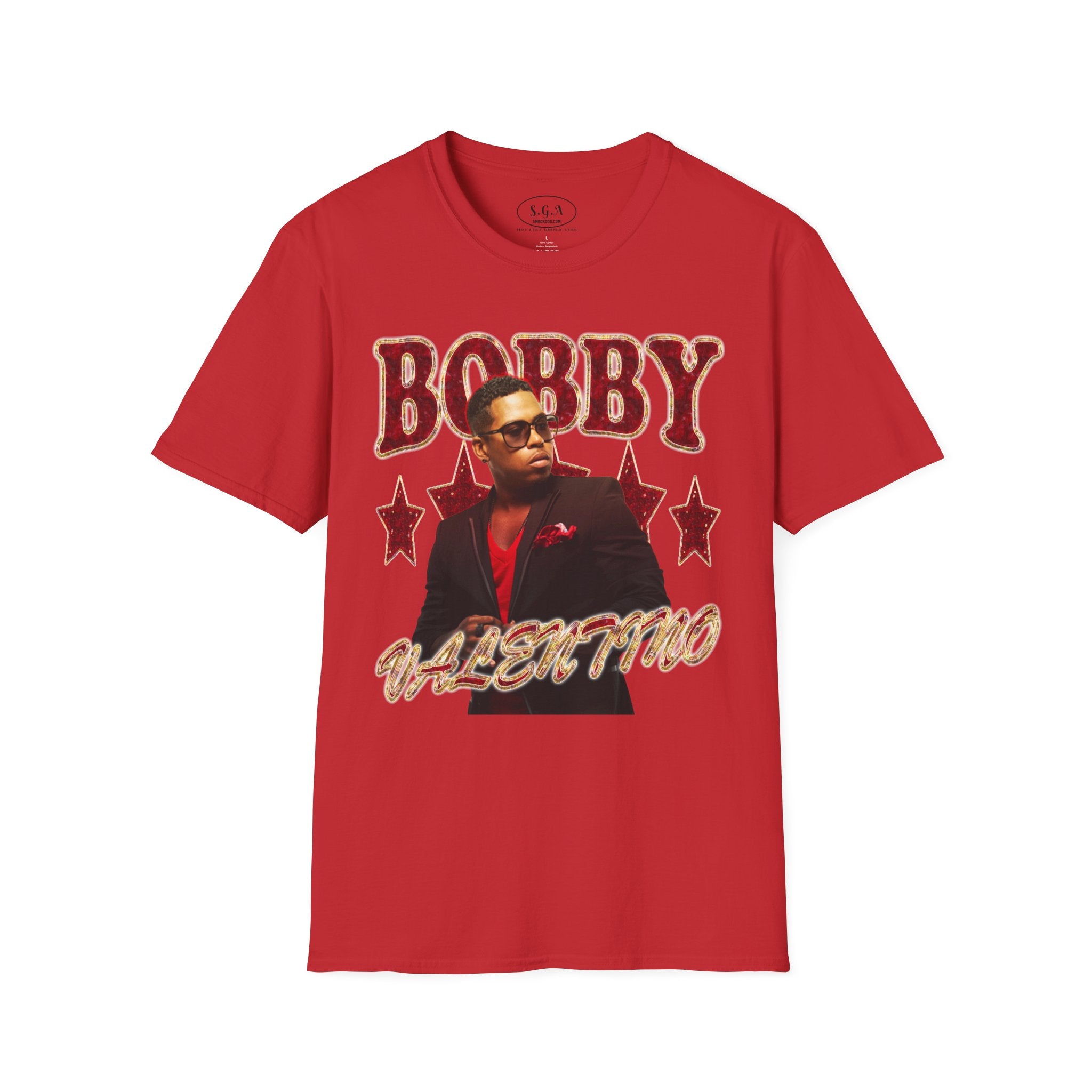 Bobby V Inspired T-Shirt – Smooth R&B Throwback Graphic Tee | 2000s R&B Vibes Shirt | Smack God Apparel