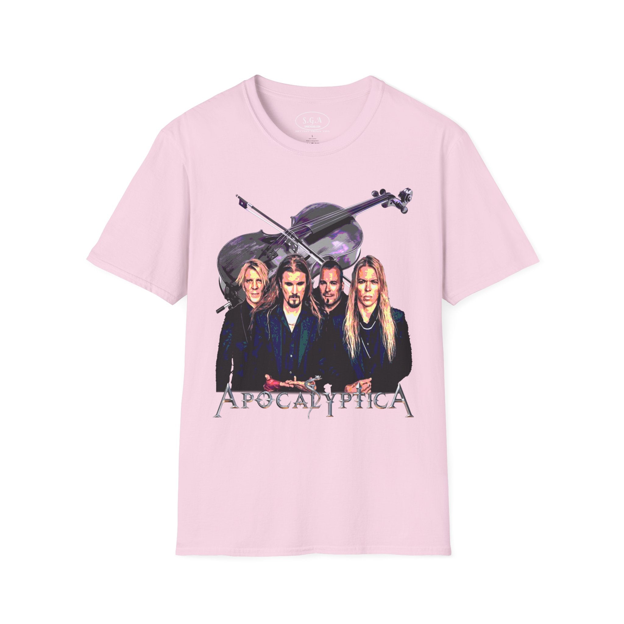 Apocalyptica Inspired T-Shirt – Heavy Metal Cello Rock Graphic Tee | Symphony Metal Band Shirt | Smack God Apparel