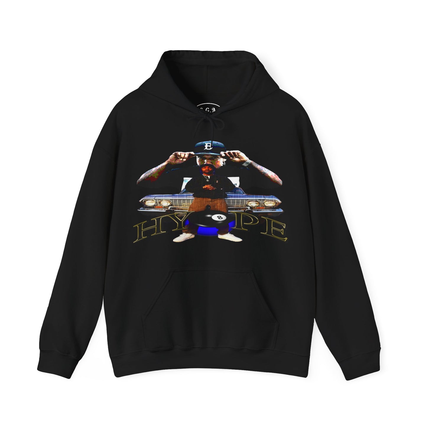 Legendary Compton Rapper MC Eiht Pullover Hoodie | Exclusive Design | Smack God Apparel