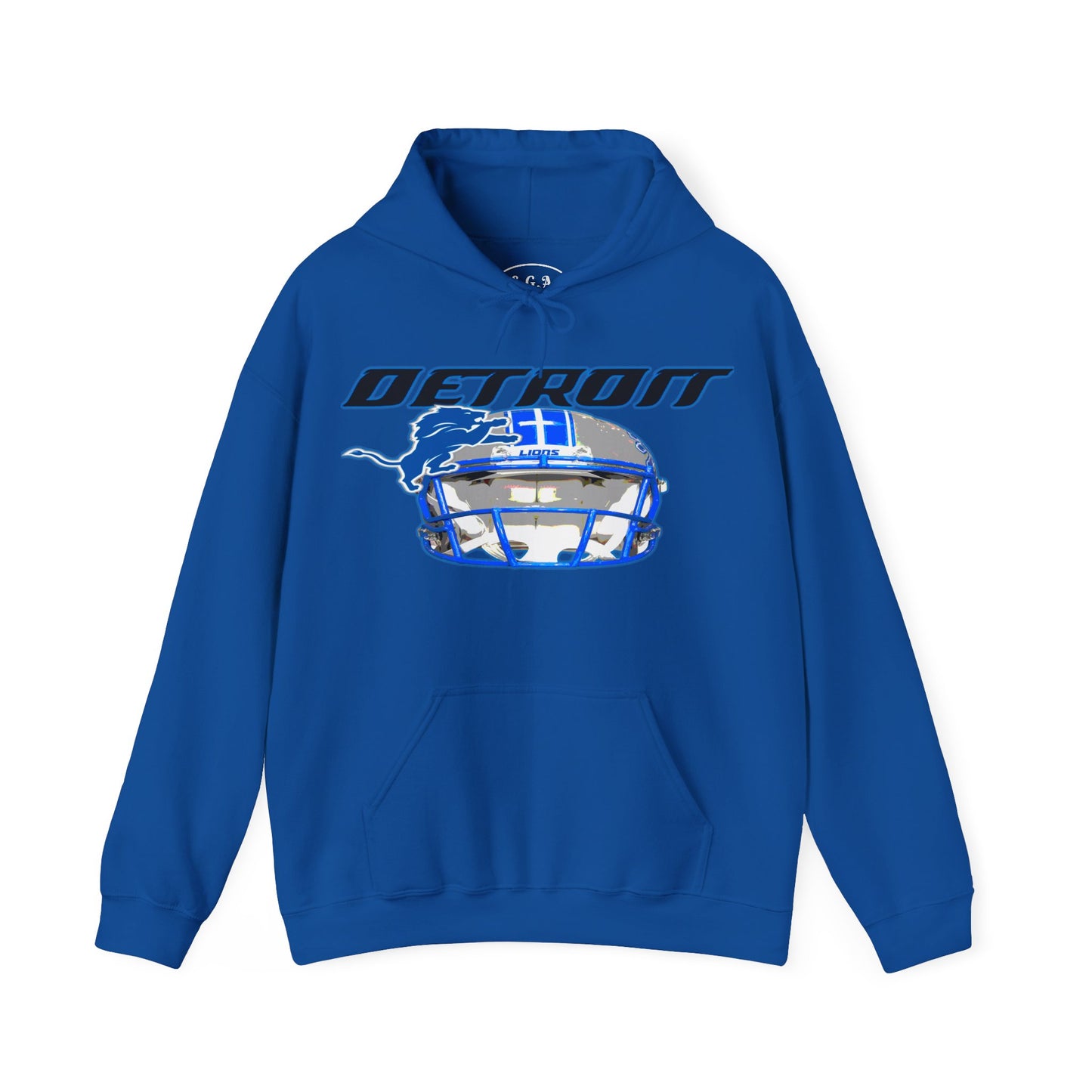 Detroit Lions Unisex Hooded Sweatshirt-Smack God Apparel