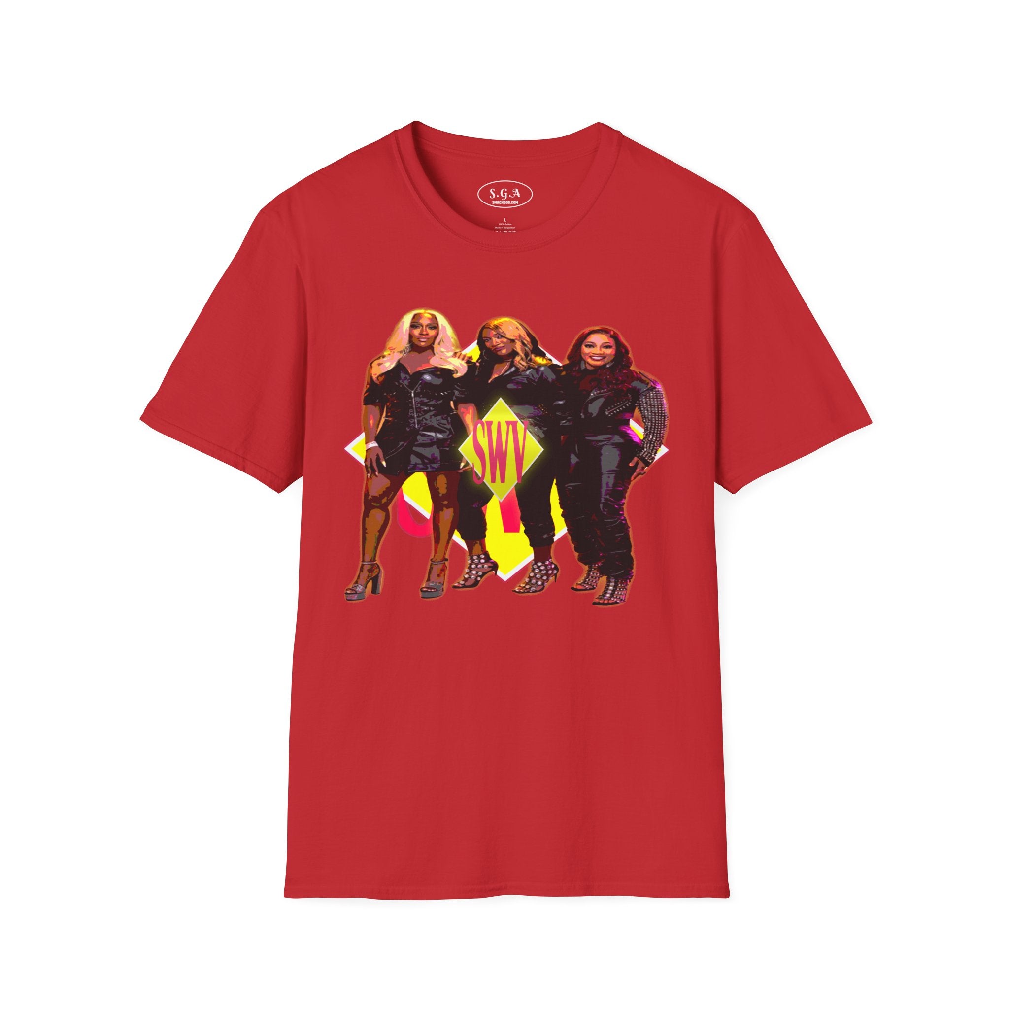 SWV Inspired R&B Girl Group T-Shirt – 90s Soul Sisters Graphic Tee | Retro Hip Hop & R&B Shirt | Smack God Apparel
