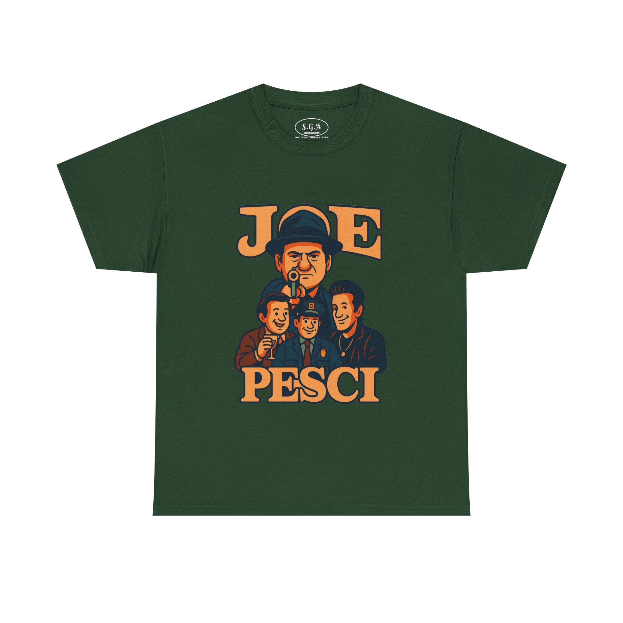 Joe Pesci Inspired Graphic T-Shirt – Classic  Movie Cartoon Tee | Gangster Film Streetwear | Smack God Apparel