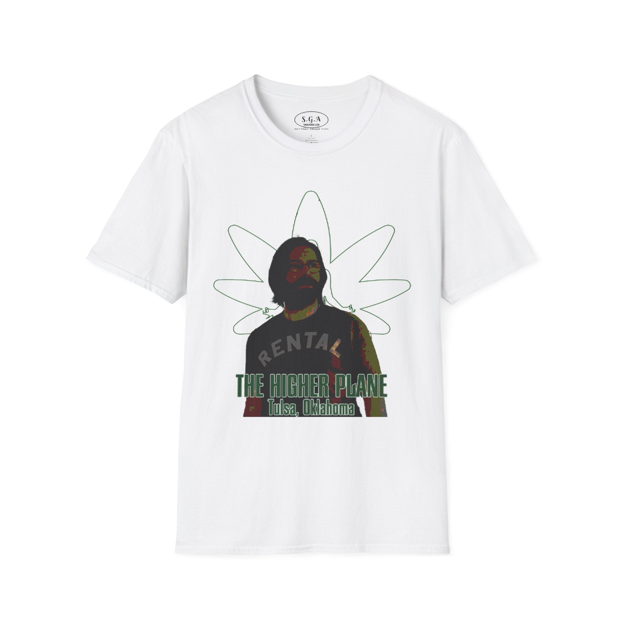 “The Higher Plane” Tulsa Oklahoma T-Shirt – Tulsa King Inspired Cannabis Streetwear Graphic Tee | Urban Lifestyle Shirt | Smack God Apparel | SmackGod.com
