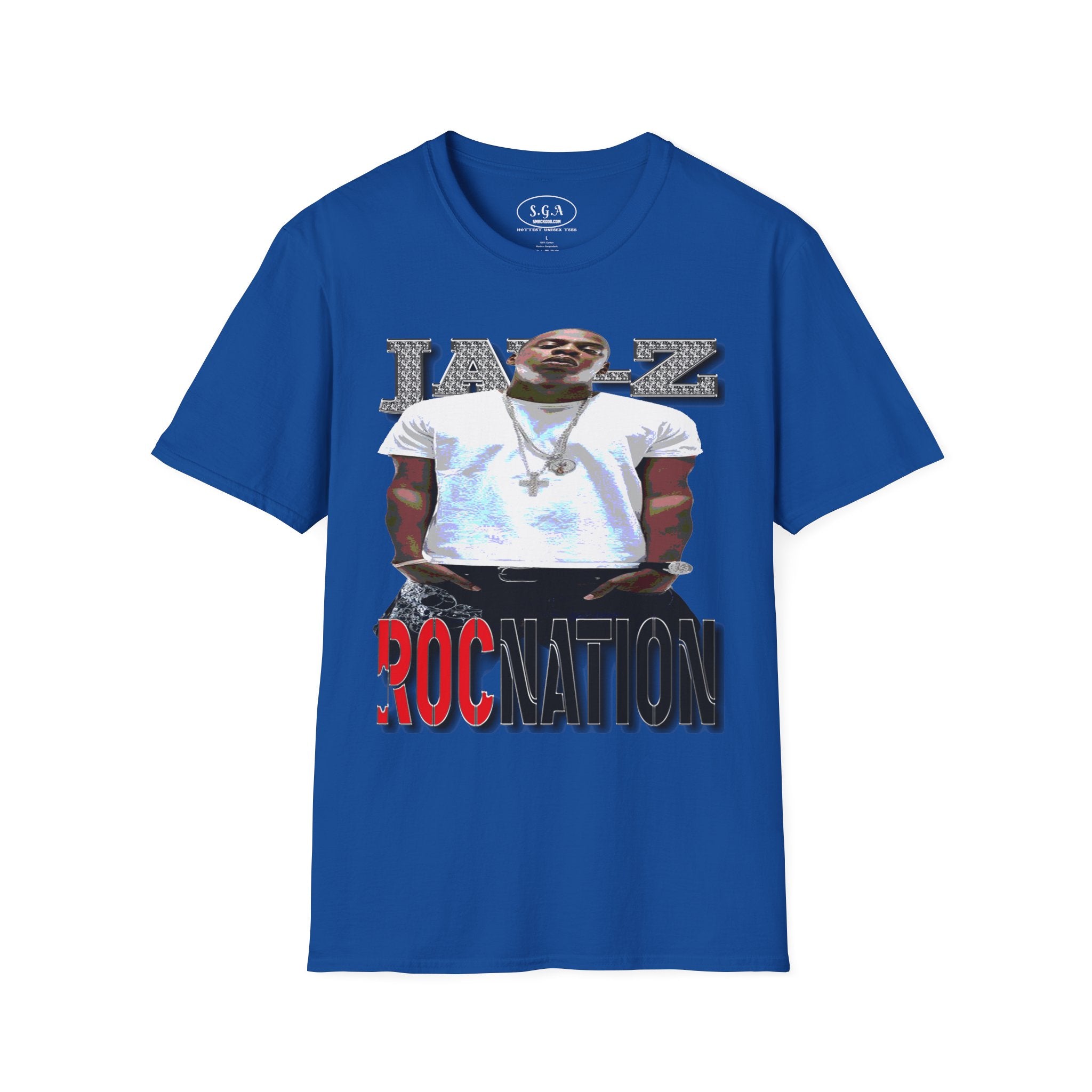 Jay-Z Roc Nation Inspired Graphic T-Shirt – Hip Hop Streetwear Tee | Rap Culture Shirt | Smack God Apparel