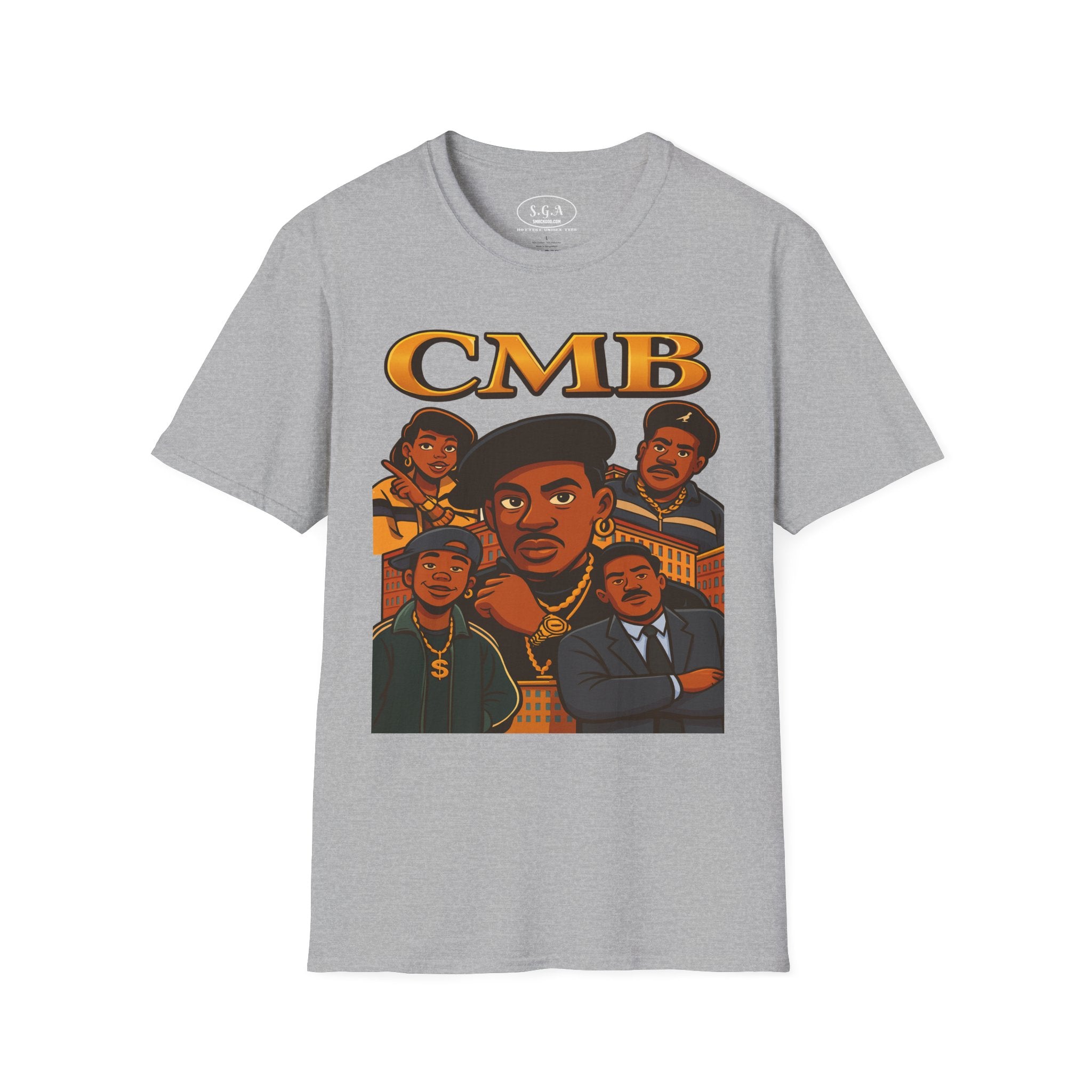 CMB New Jack City T-Shirt – Cash Money Brothers Vintage Streetwear Tee | 90s Hip Hop Graphic Shirt | Urban Culture Classic Tee | Smack God Apparel