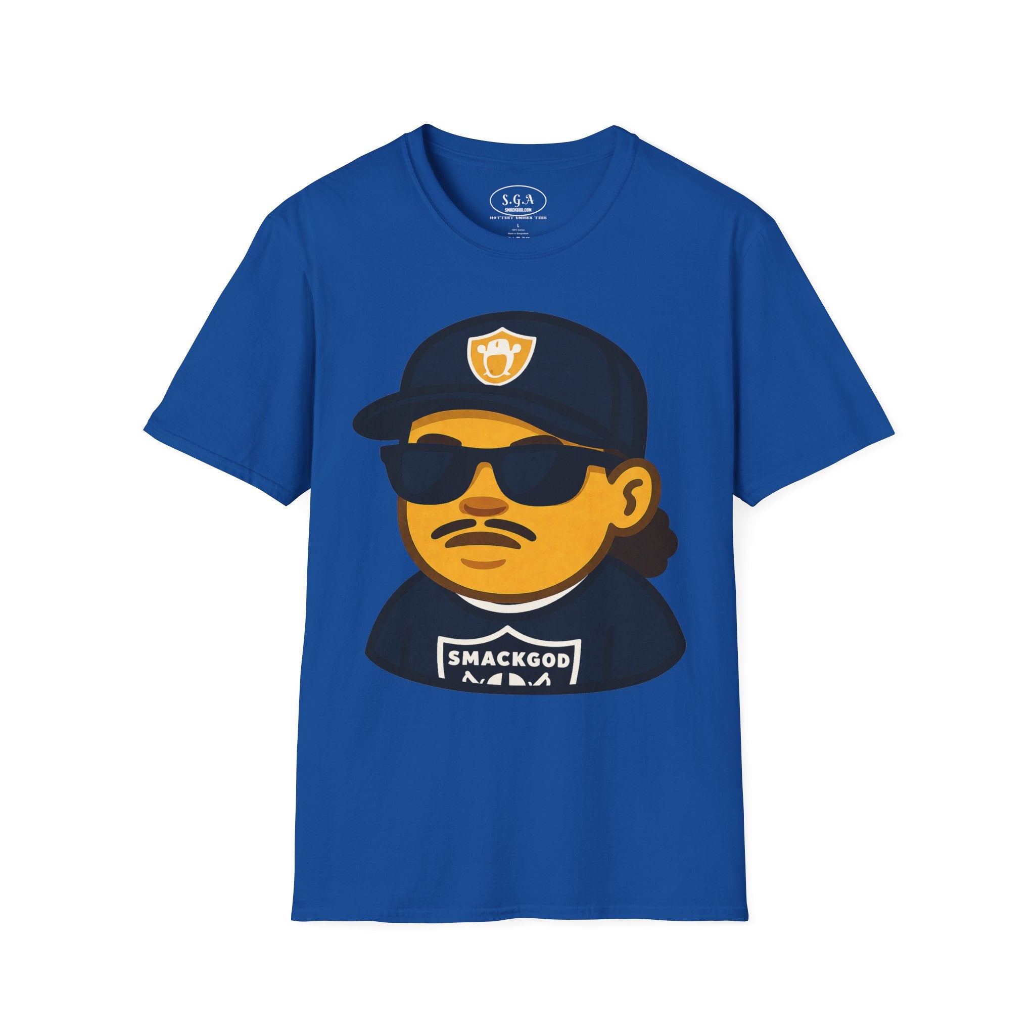 Smack God Apparel Urban Cartoon Logo Graphic T-Shirt – Streetwear Character Tee | SmackGod Icon Style Graphic Shirt