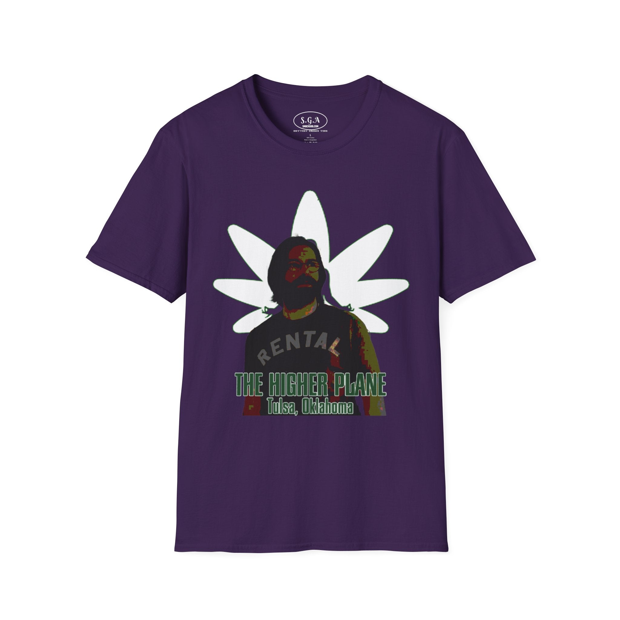 “The Higher Plane” Tulsa Oklahoma T-Shirt – Tulsa King Inspired Cannabis Streetwear Graphic Tee | Urban Lifestyle Shirt | Smack God Apparel | SmackGod.com