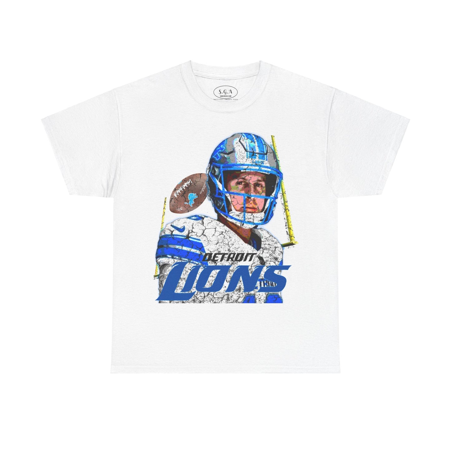 Jared Goff Detroit Lions Unisex T-shirt- Smack God Apparel